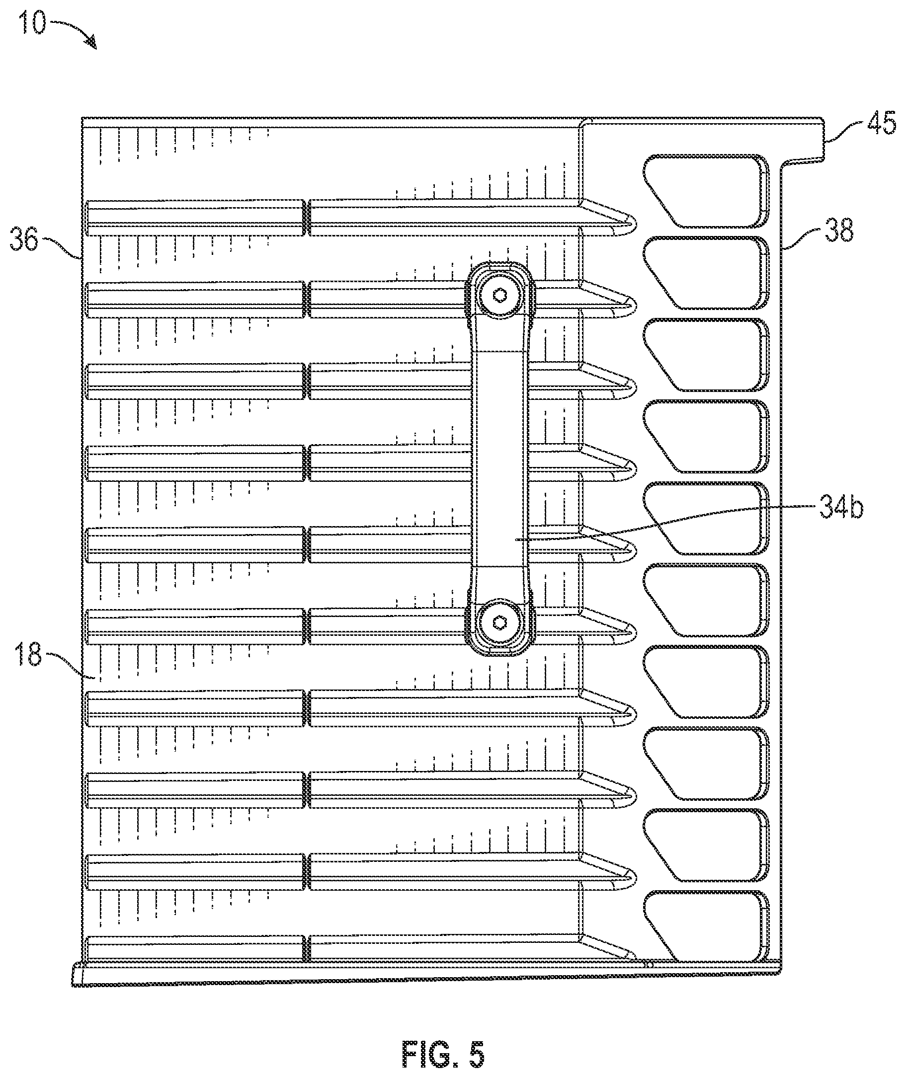 Patent US12426708 Figure 5 – Storage system