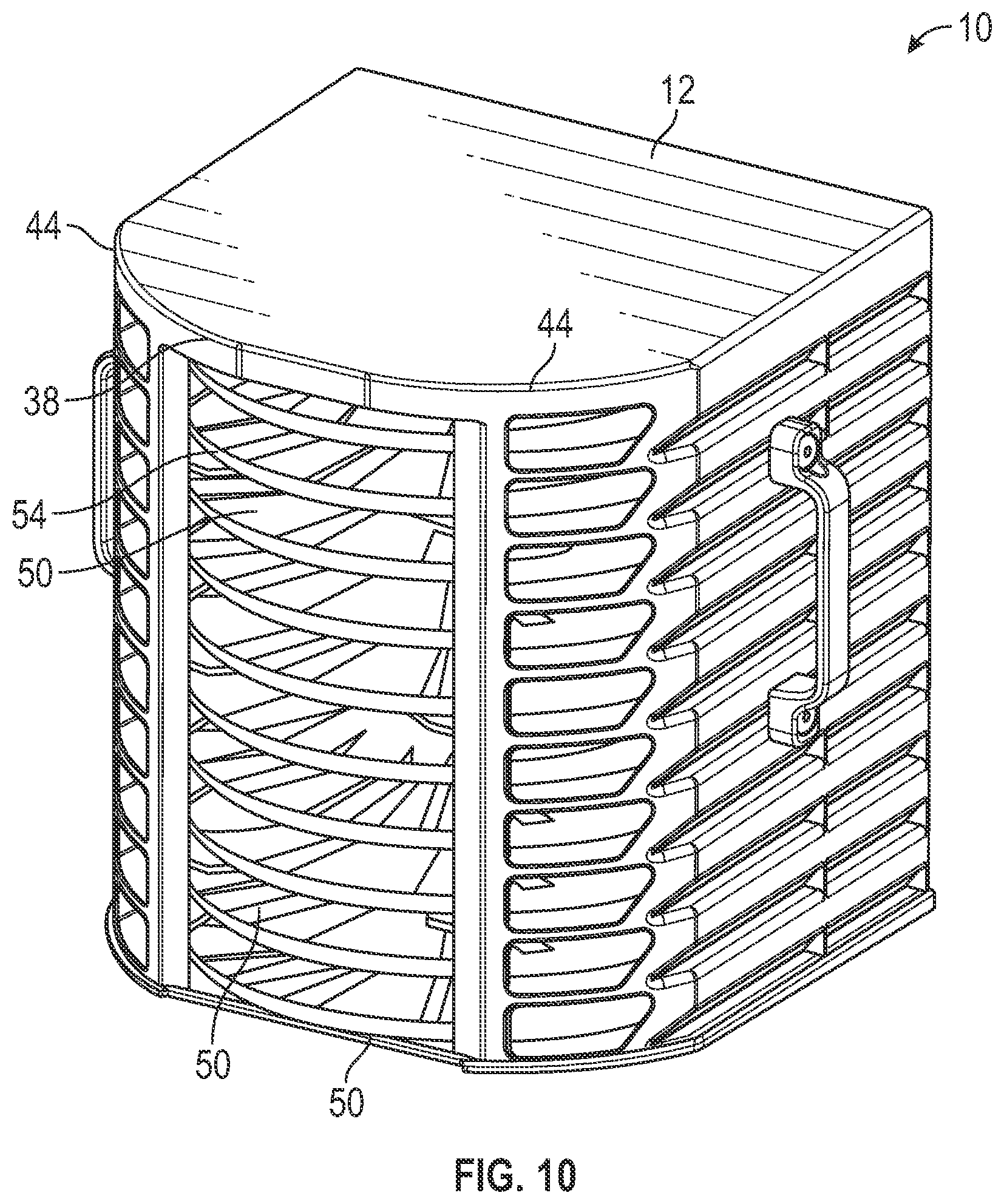 Patent US12426708 Figure 10 – Storage system