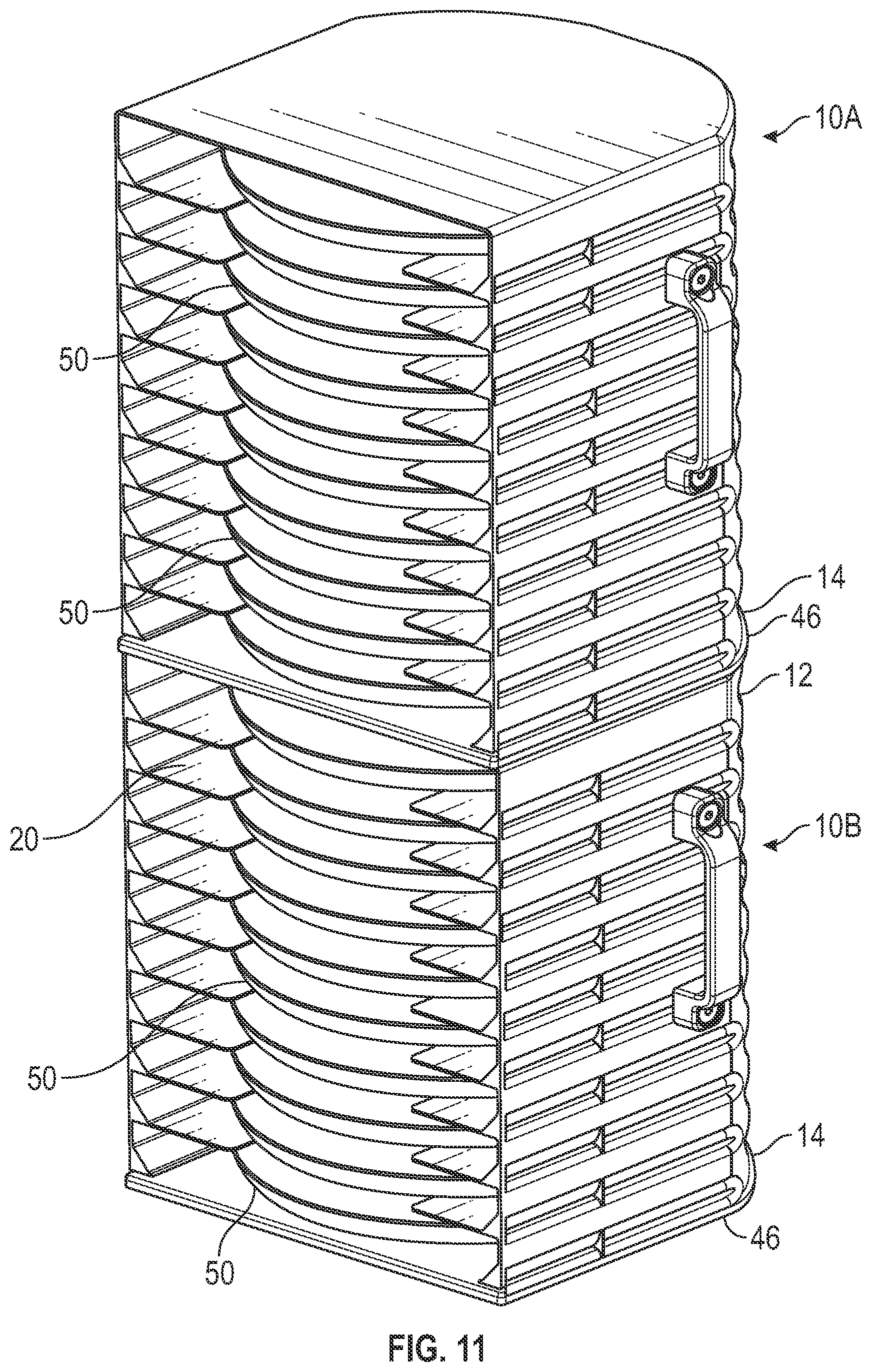 Patent US12426708 Figure 11 – Storage system