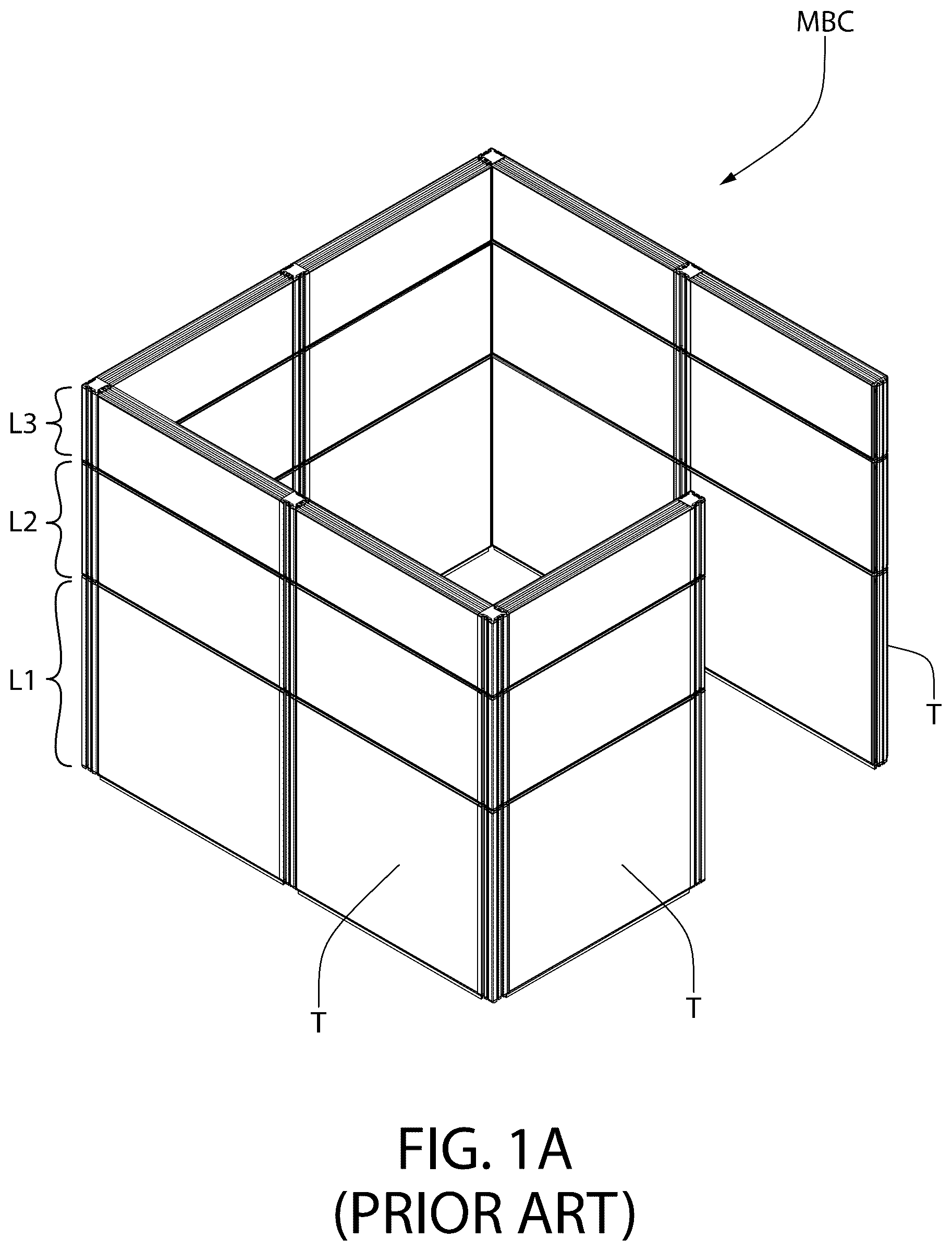 Patent US12426709 Figure 1 – Apparatus and method for releasably locked furniture