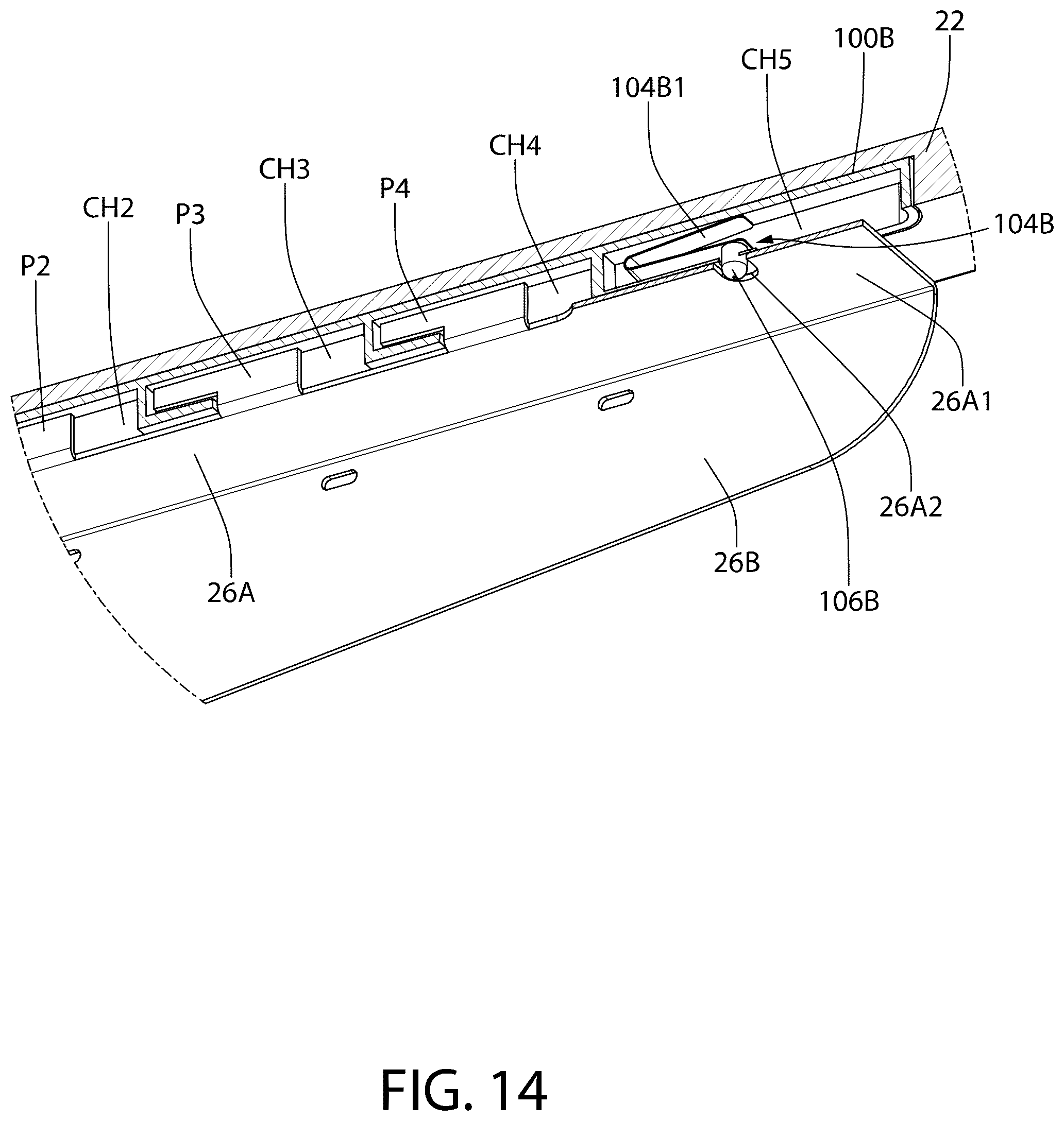 Patent US12426709 Figure 15 – Apparatus and method for releasably locked furniture