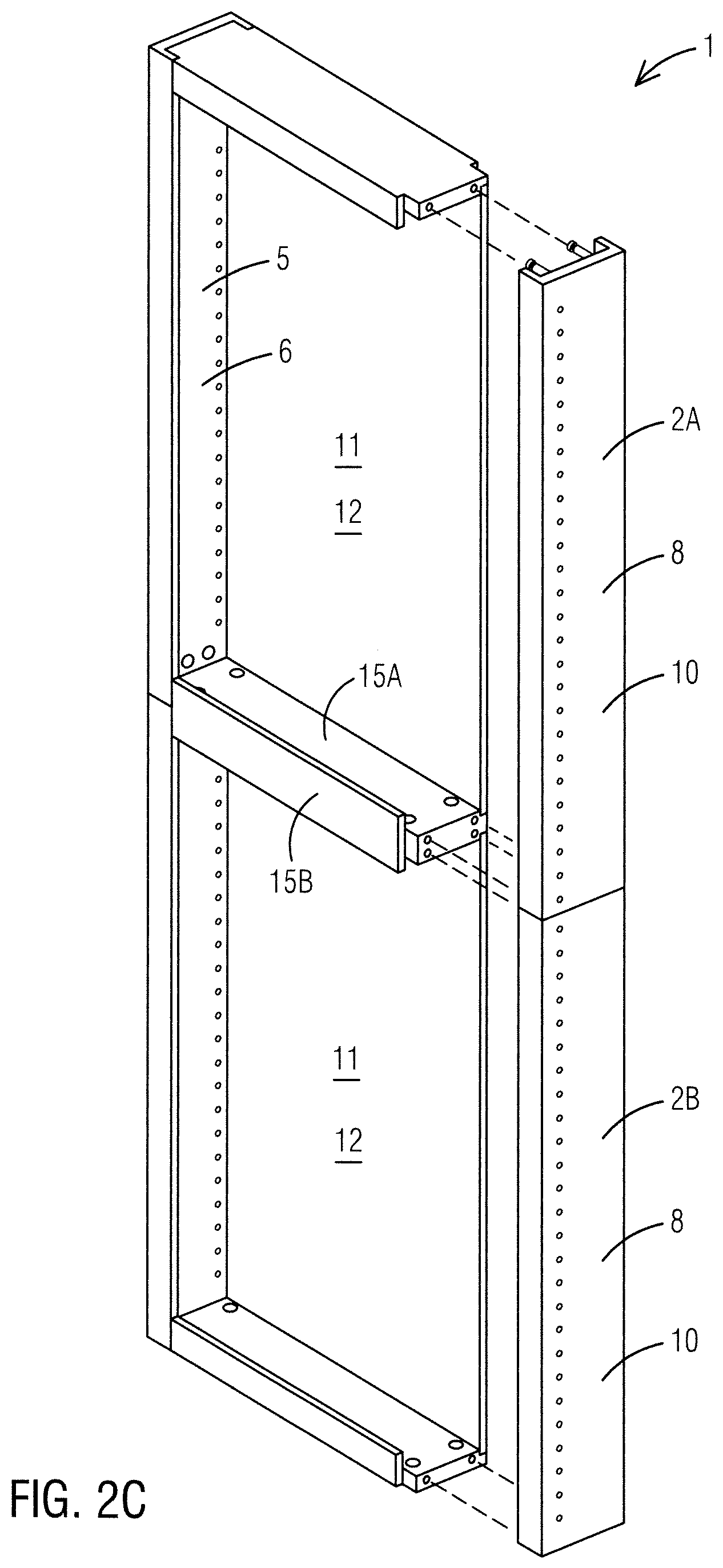 Patent US12426710 Figure 4 – Hinge mountable cabinet