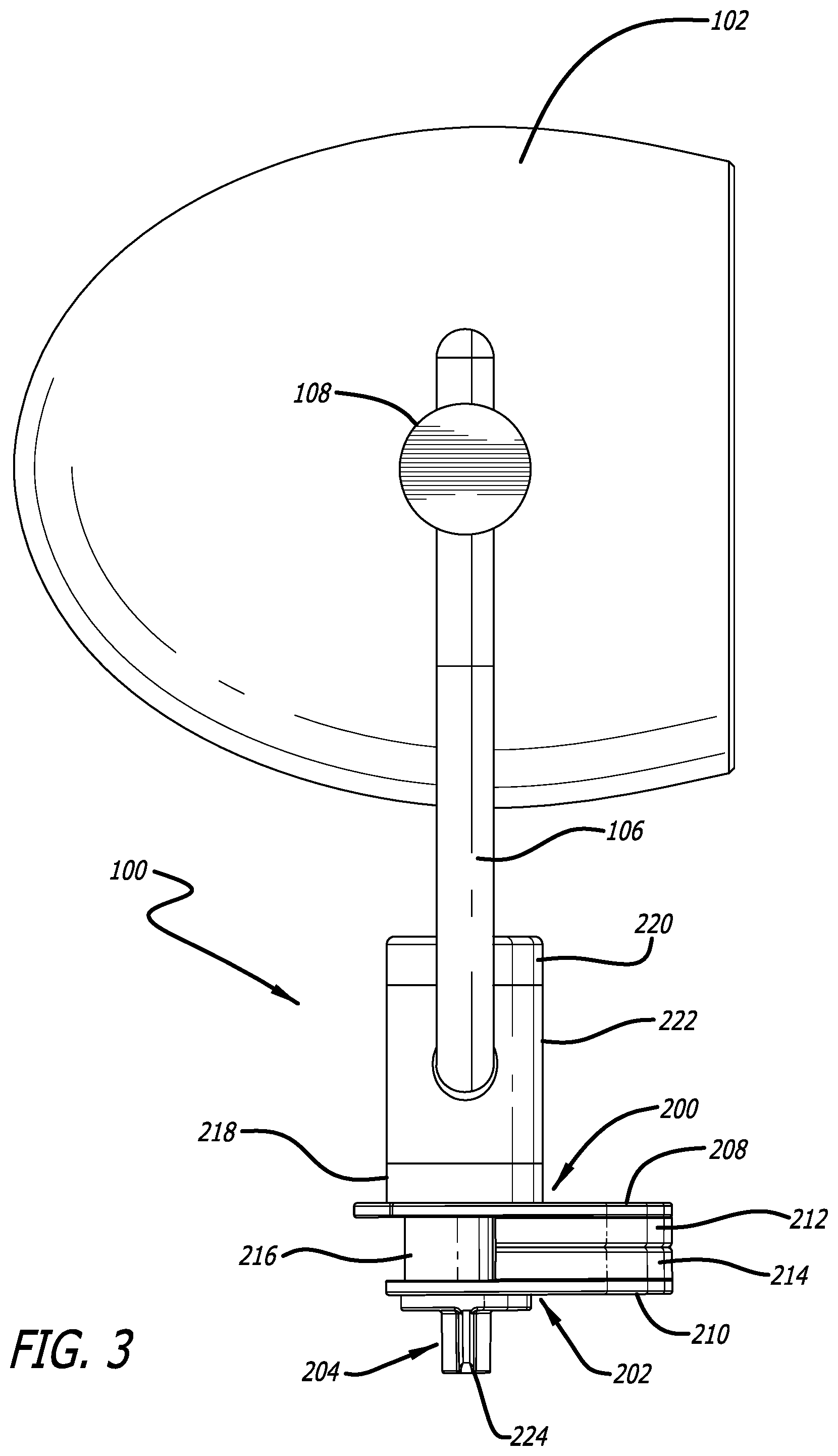 Patent US12426711 Figure 3 – Fan base
