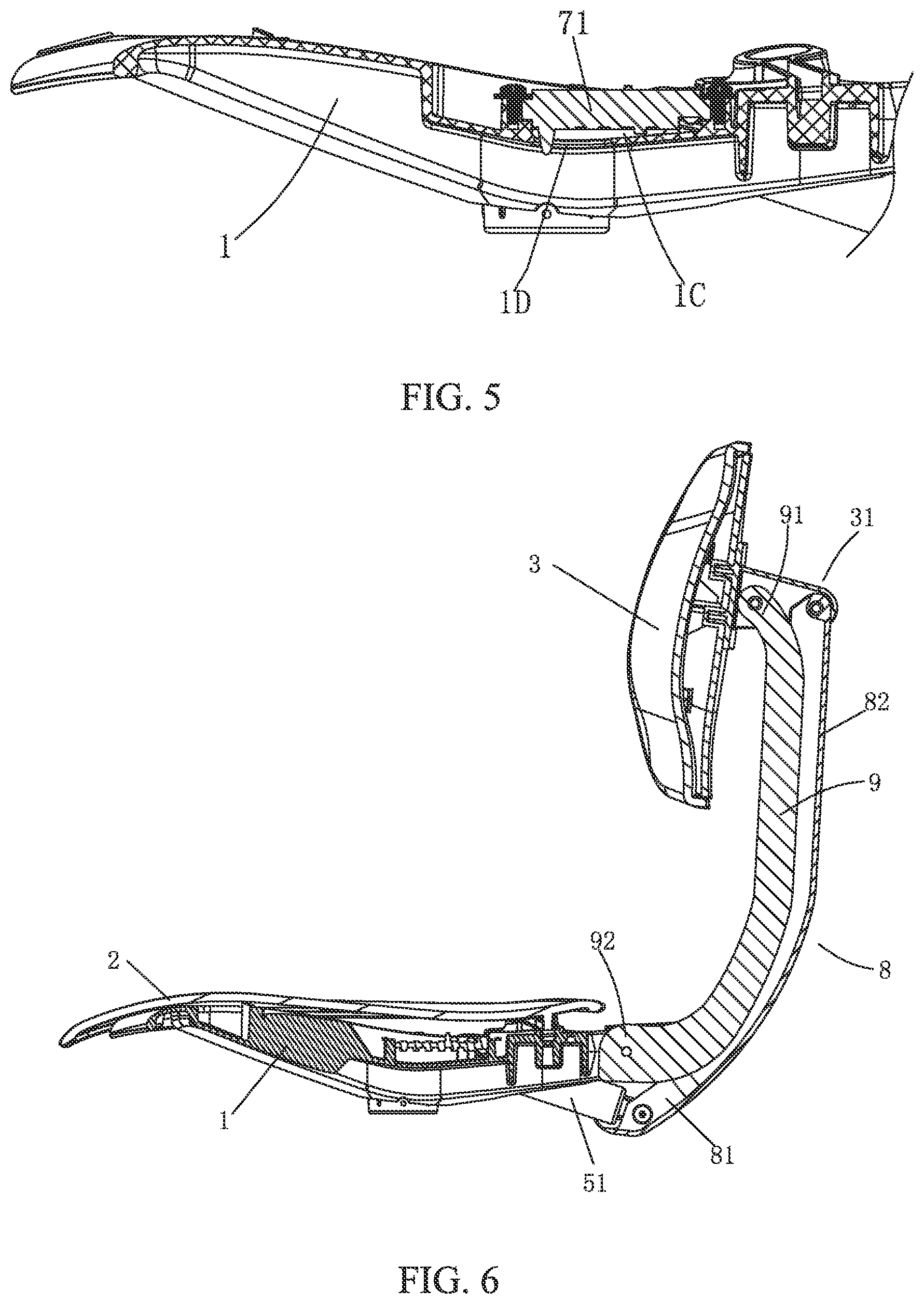 Patent US12426714 Figure 3 – Chair with adjustable back depth