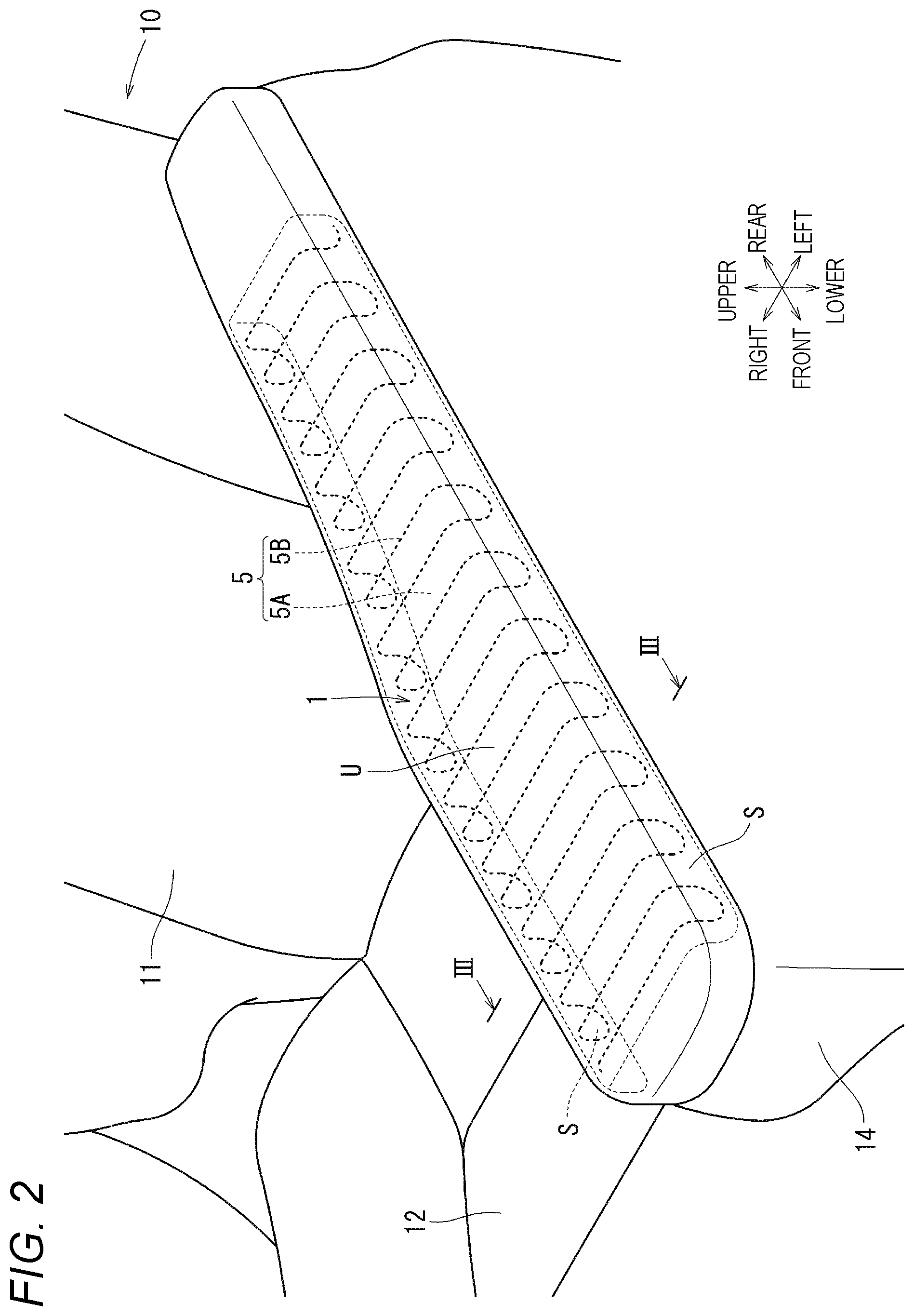 Patent US12426715 Figure 2 – Armrest