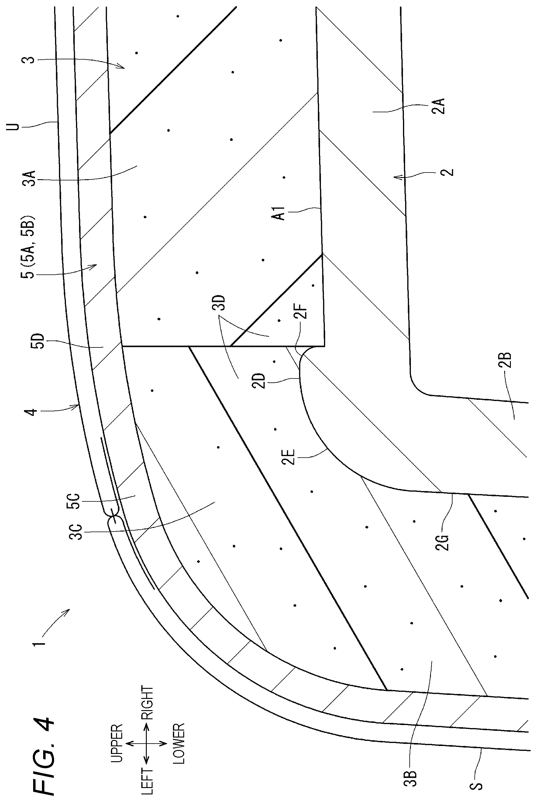 Patent US12426715 Figure 4 – Armrest
