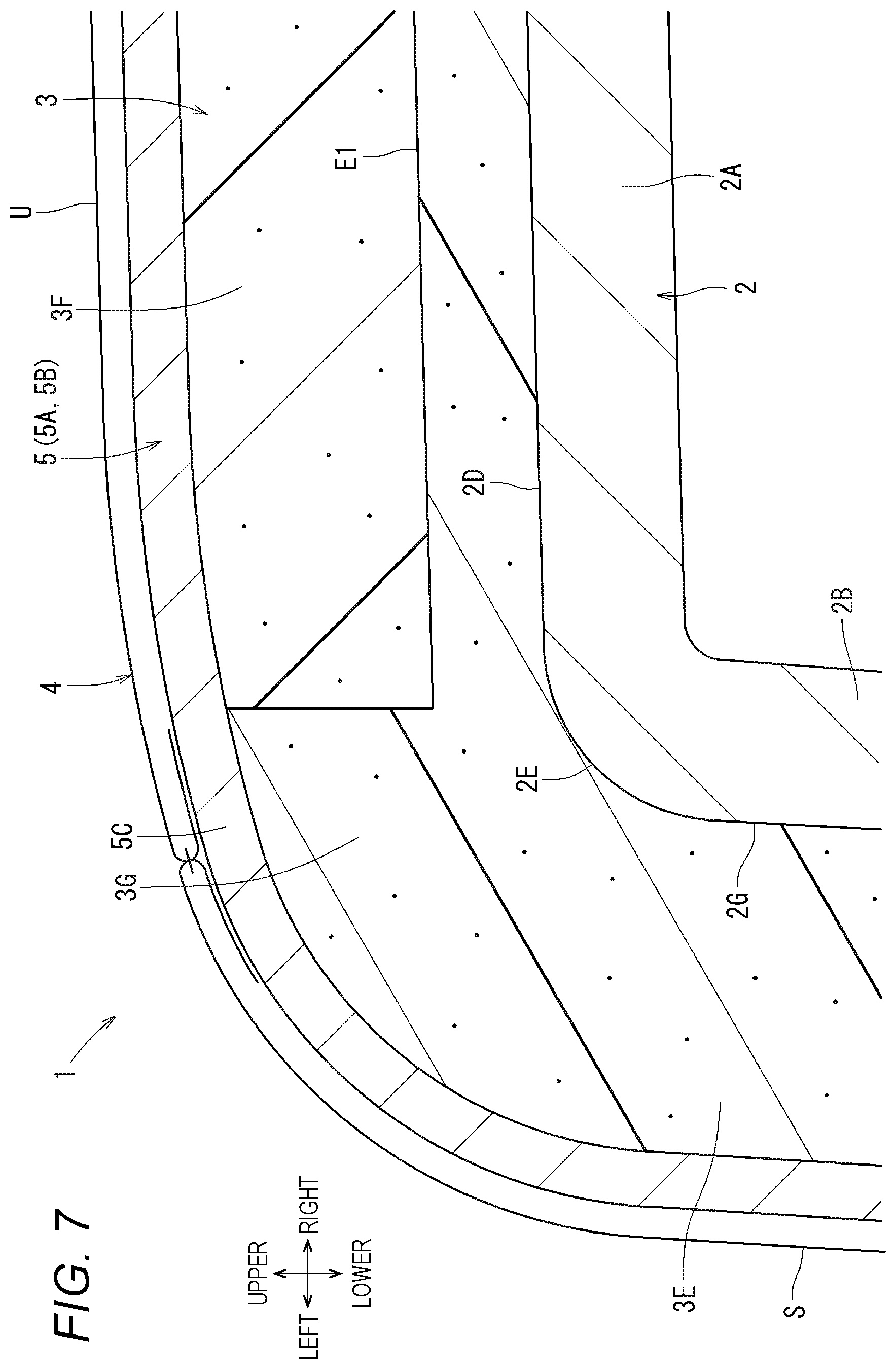 Patent US12426715 Figure 7 – Armrest