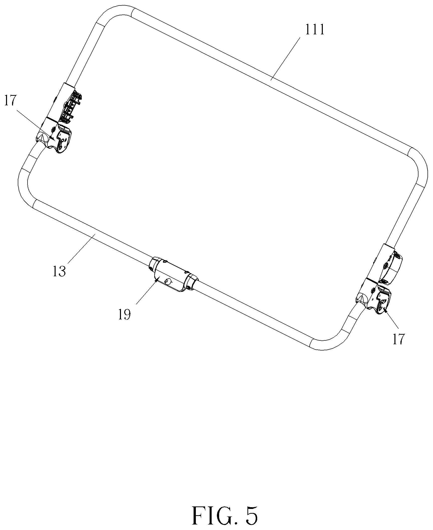 Patent US12426720 Figure 5 – Child accommodating apparatus