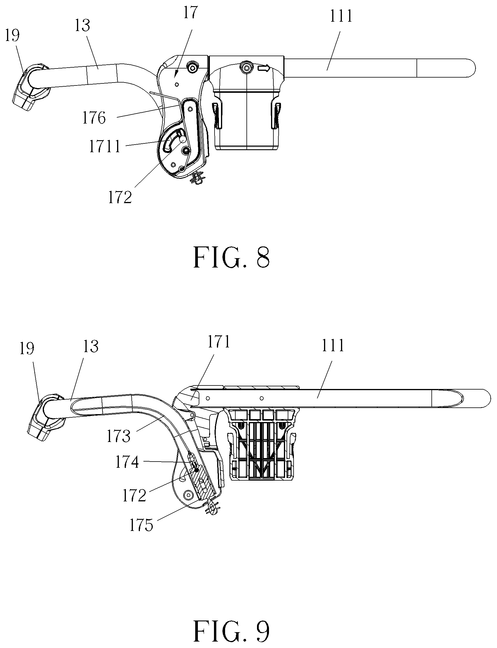 Patent US12426720 Figure 8 – Child accommodating apparatus