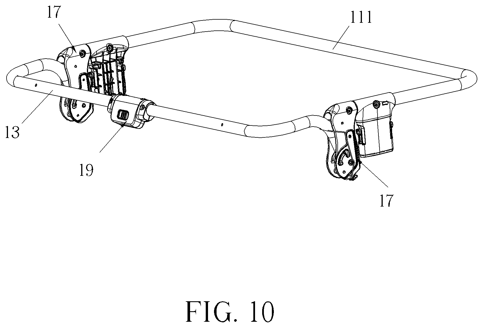 Patent US12426720 Figure 9 – Child accommodating apparatus