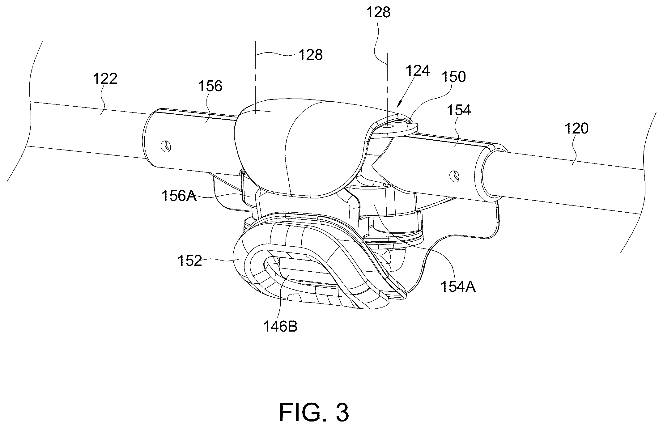 Patent US12426723 Figure 3 – Playpen