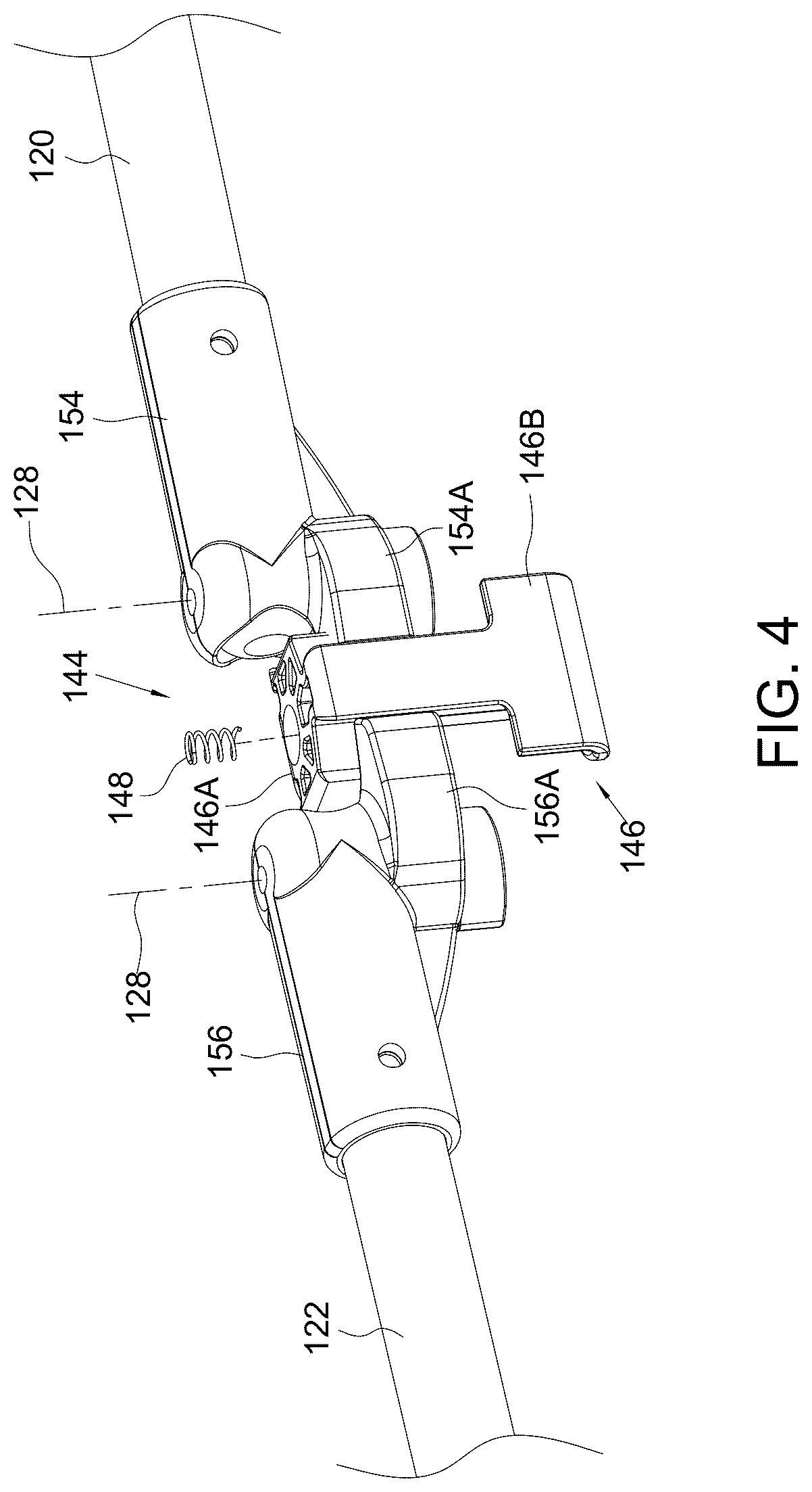 Patent US12426723 Figure 4 – Playpen
