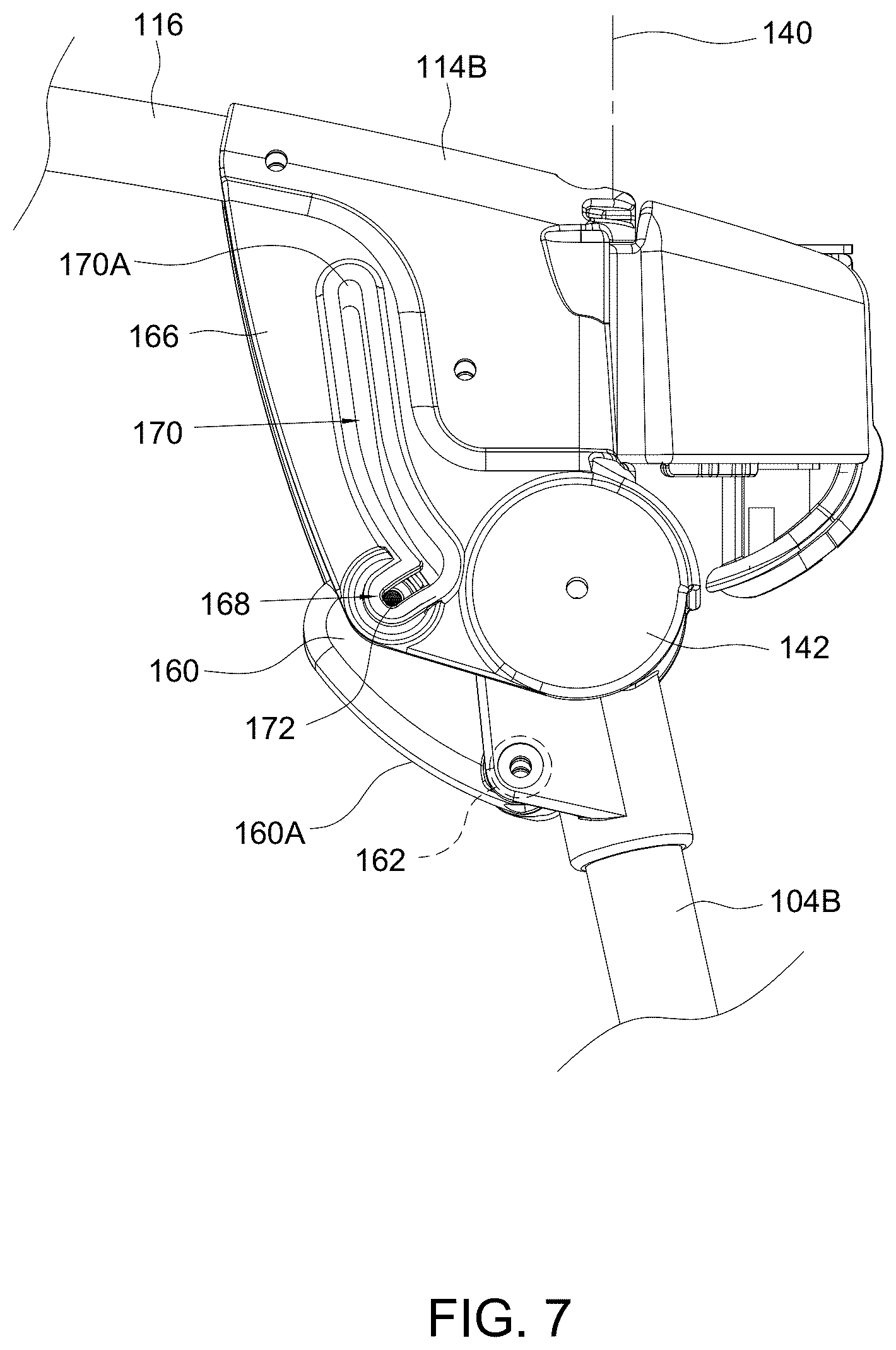 Patent US12426723 Figure 7 – Playpen