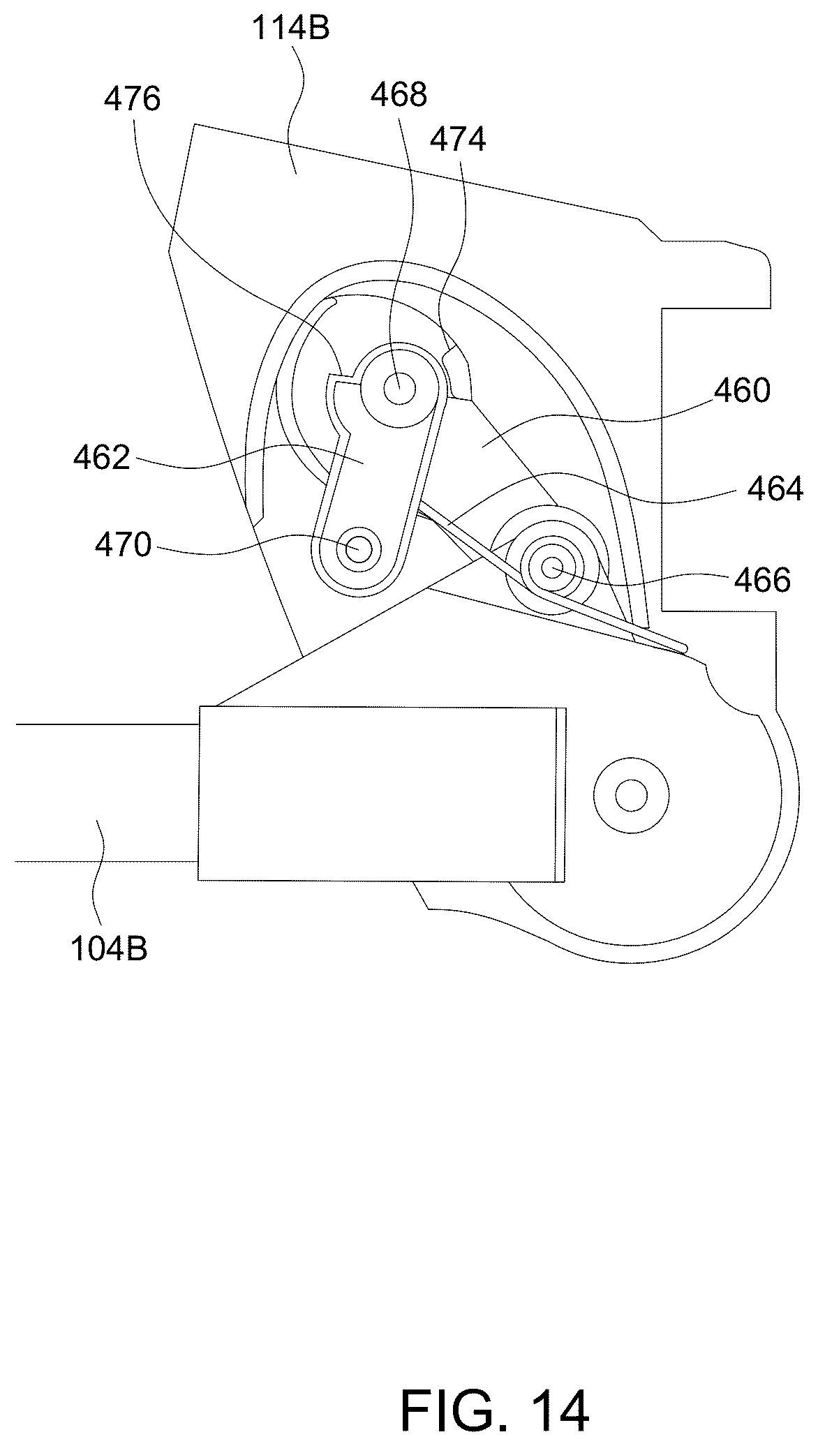 Patent US12426723 Figure 14 – Playpen