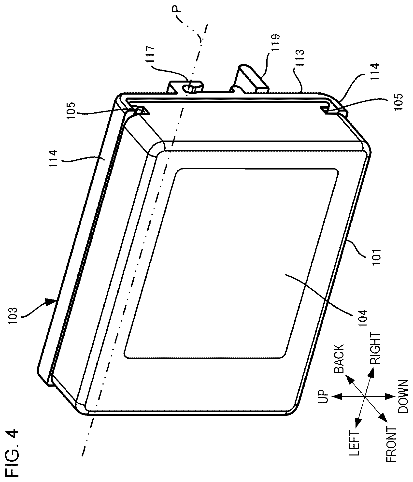 Patent US12426725 Figure 4 – Shelf tag attachment apparatus
