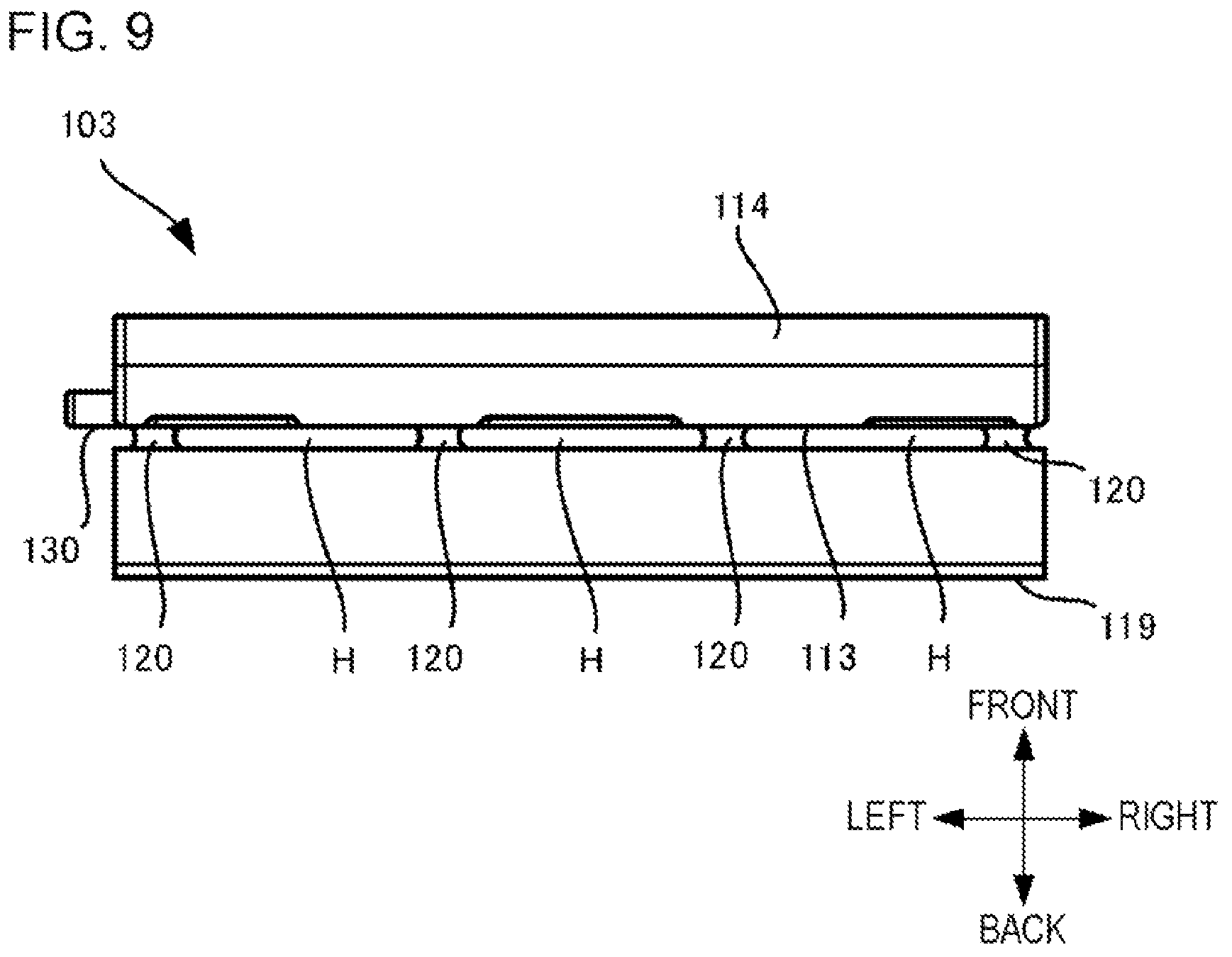 Patent US12426725 Figure 9 – Shelf tag attachment apparatus