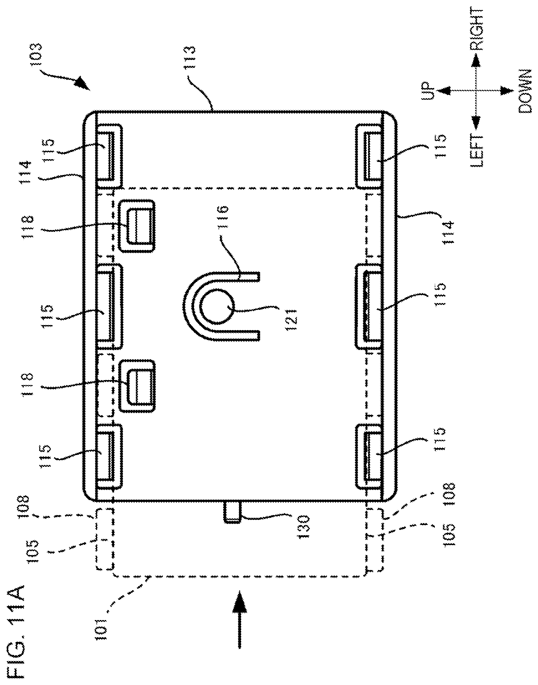 Patent US12426725 Figure 11 – Shelf tag attachment apparatus