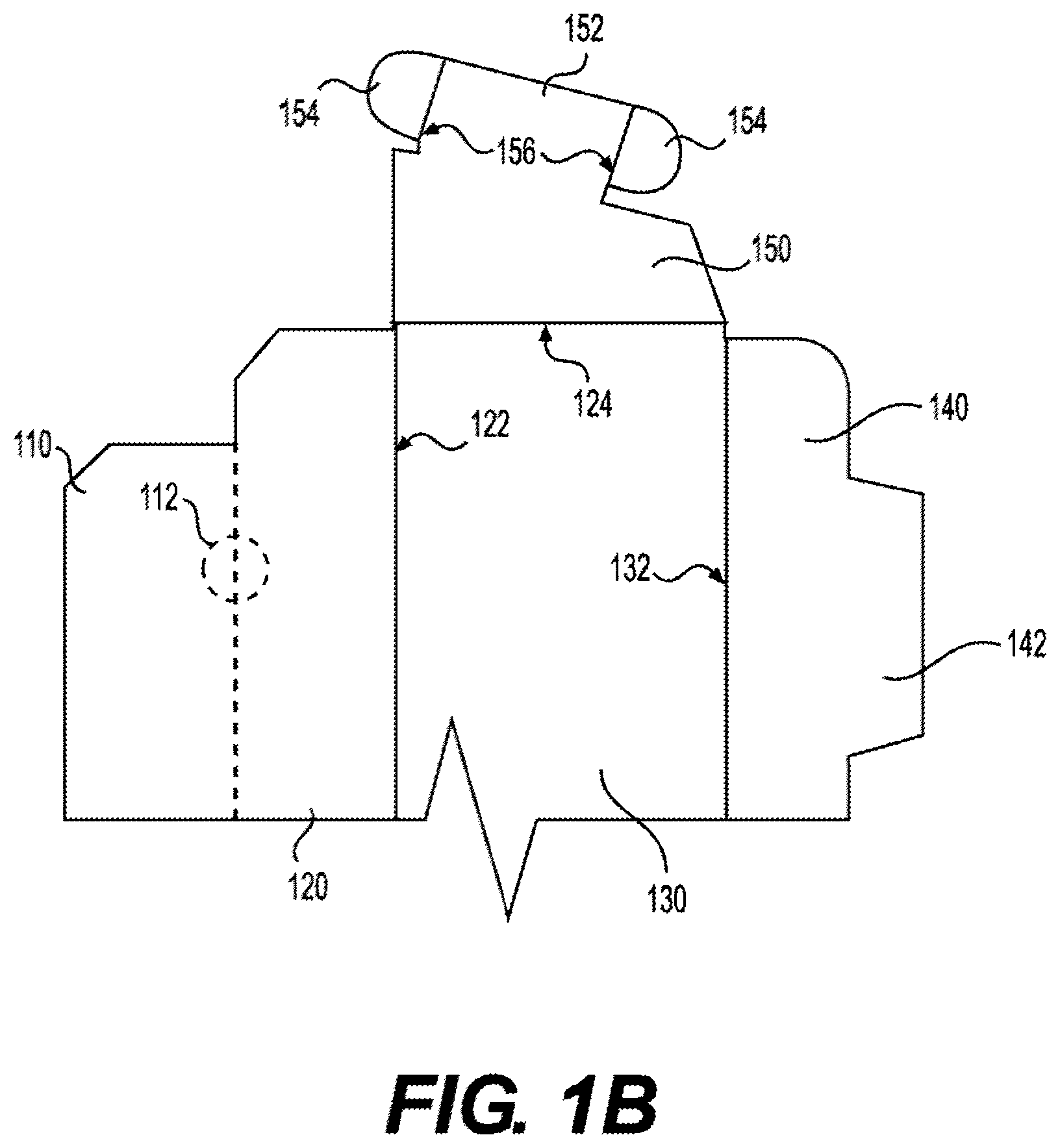 Patent US12426726 Figure 3 – Divided shelf for modular greeting card rack