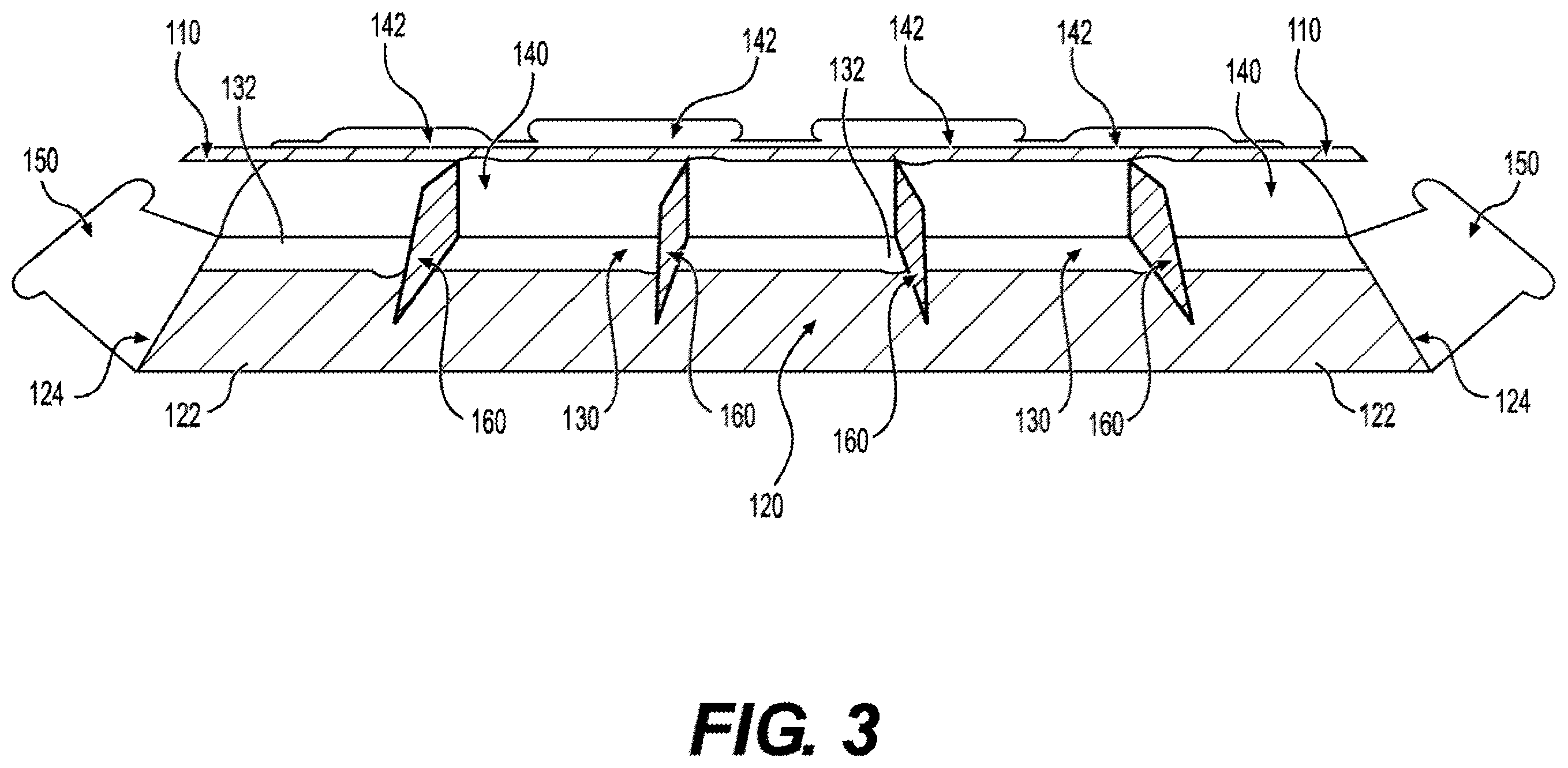 Patent US12426726 Figure 5 – Divided shelf for modular greeting card rack