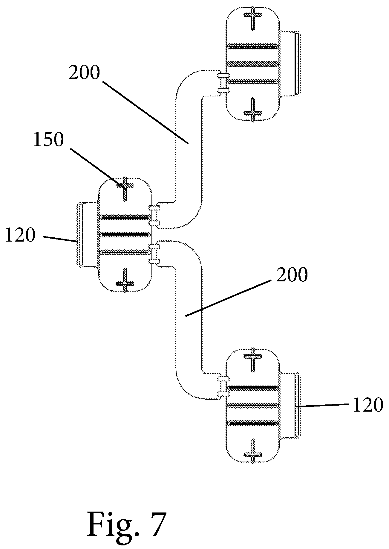 Patent US12426729 Figure 6 – Connector for frame