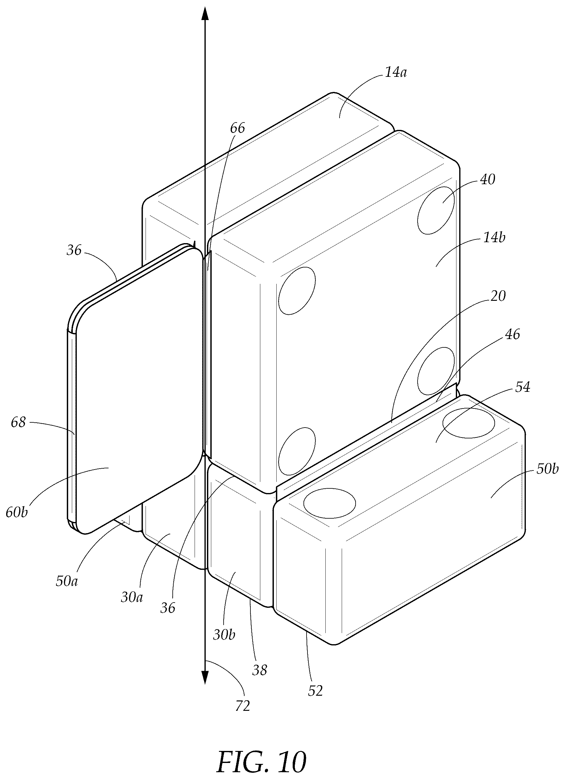 Patent US12426732 Figure 9 – Reconfigurable neck pillow apparatus