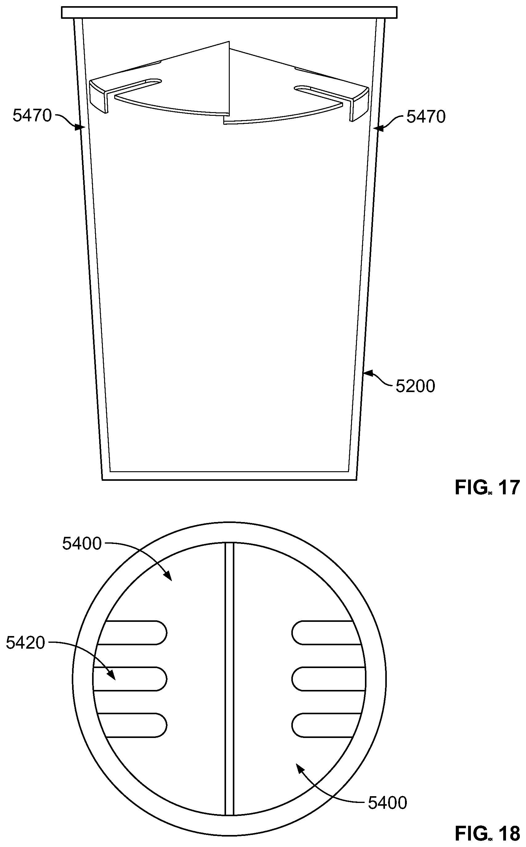 Patent US12426733 Figure 11 – Drinking cup with ice retainer