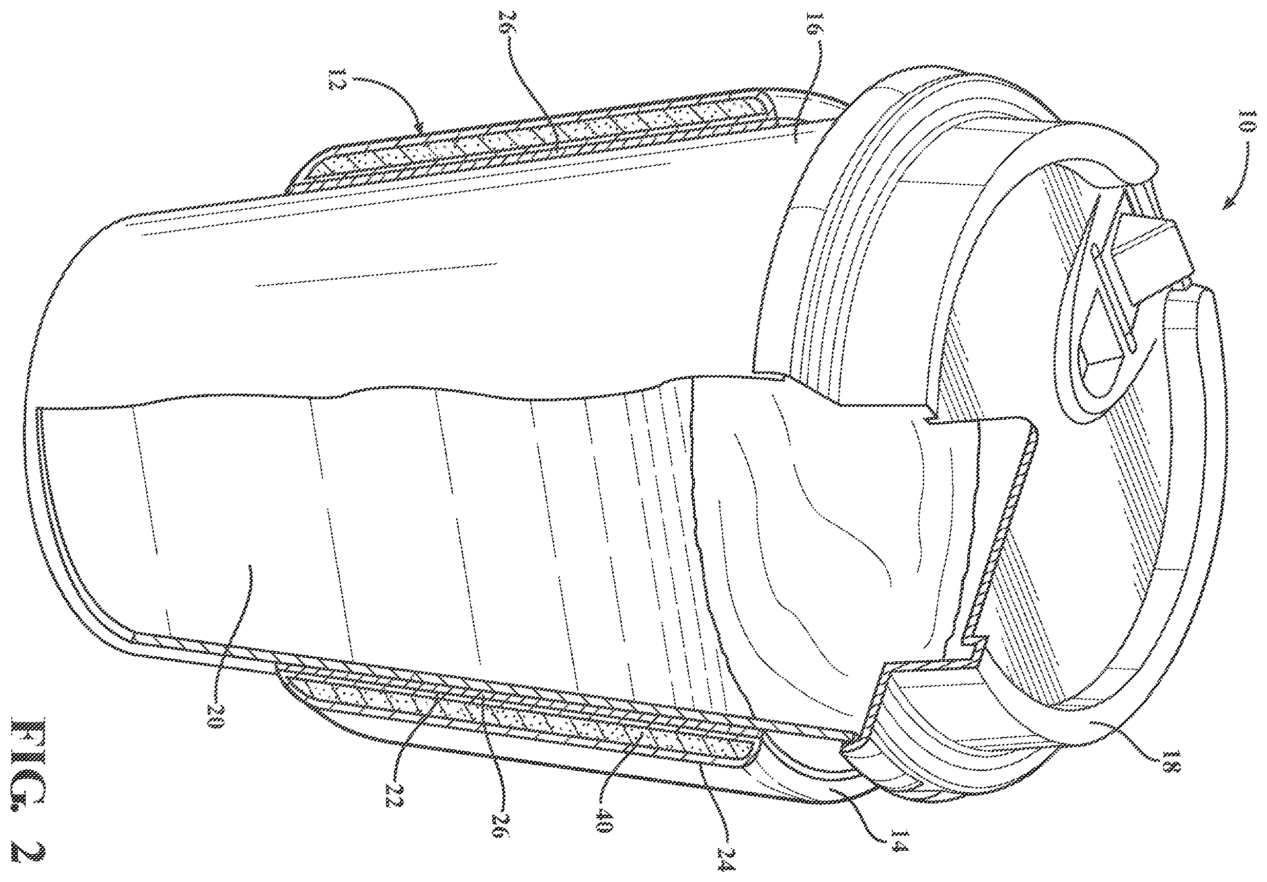 Patent US12426734 Figure 2 – Disposable sleeves for containers, and systems and methods using disposable sleeves