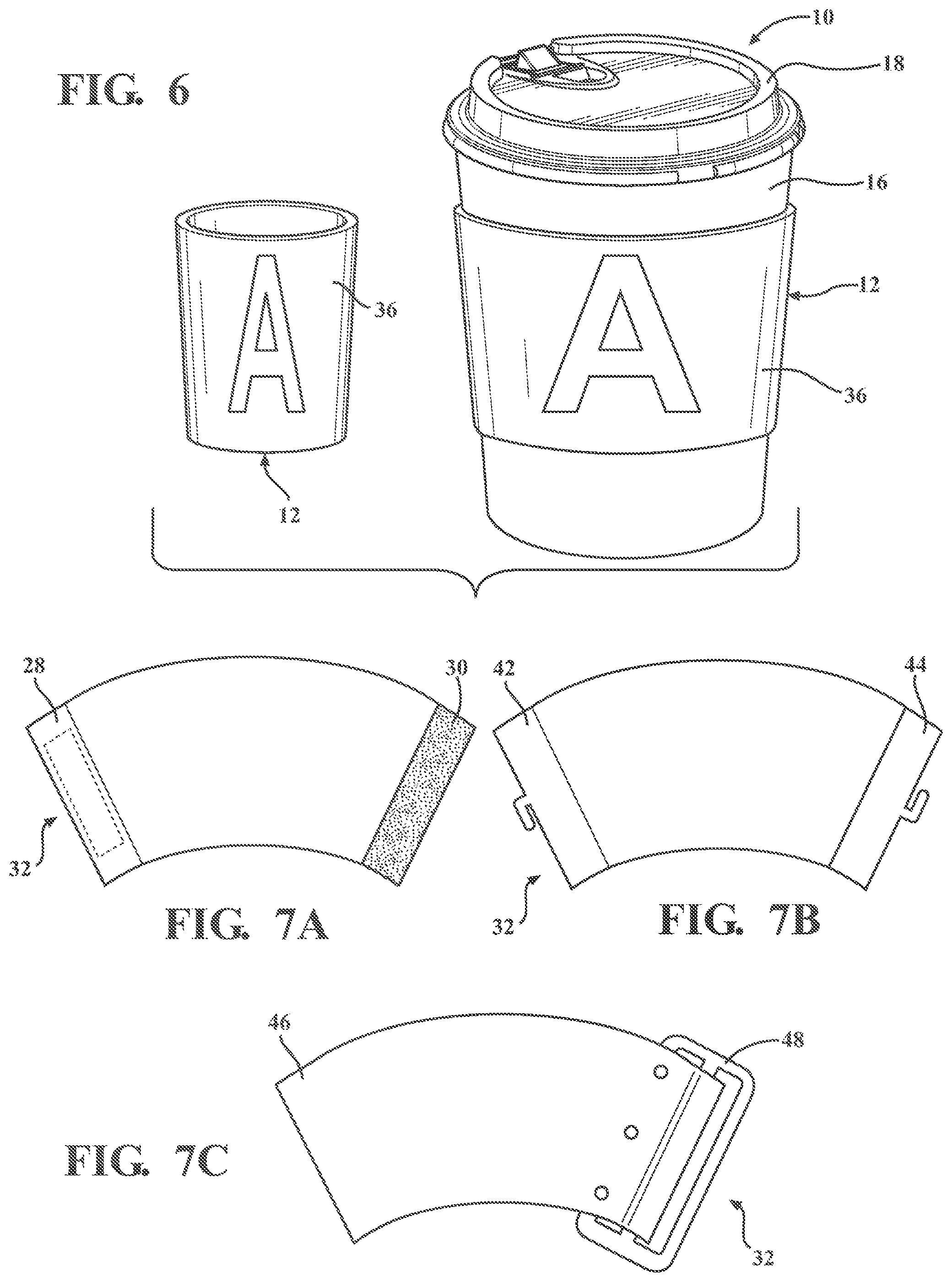 Patent US12426734 Figure 4 – Disposable sleeves for containers, and systems and methods using disposable sleeves
