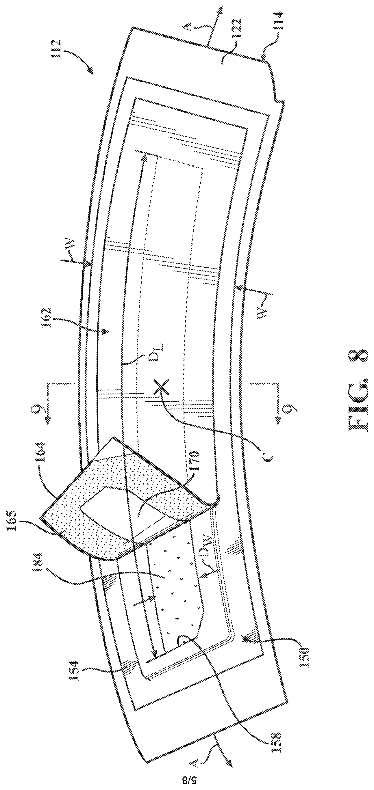 Patent US12426734 Figure 5 – Disposable sleeves for containers, and systems and methods using disposable sleeves