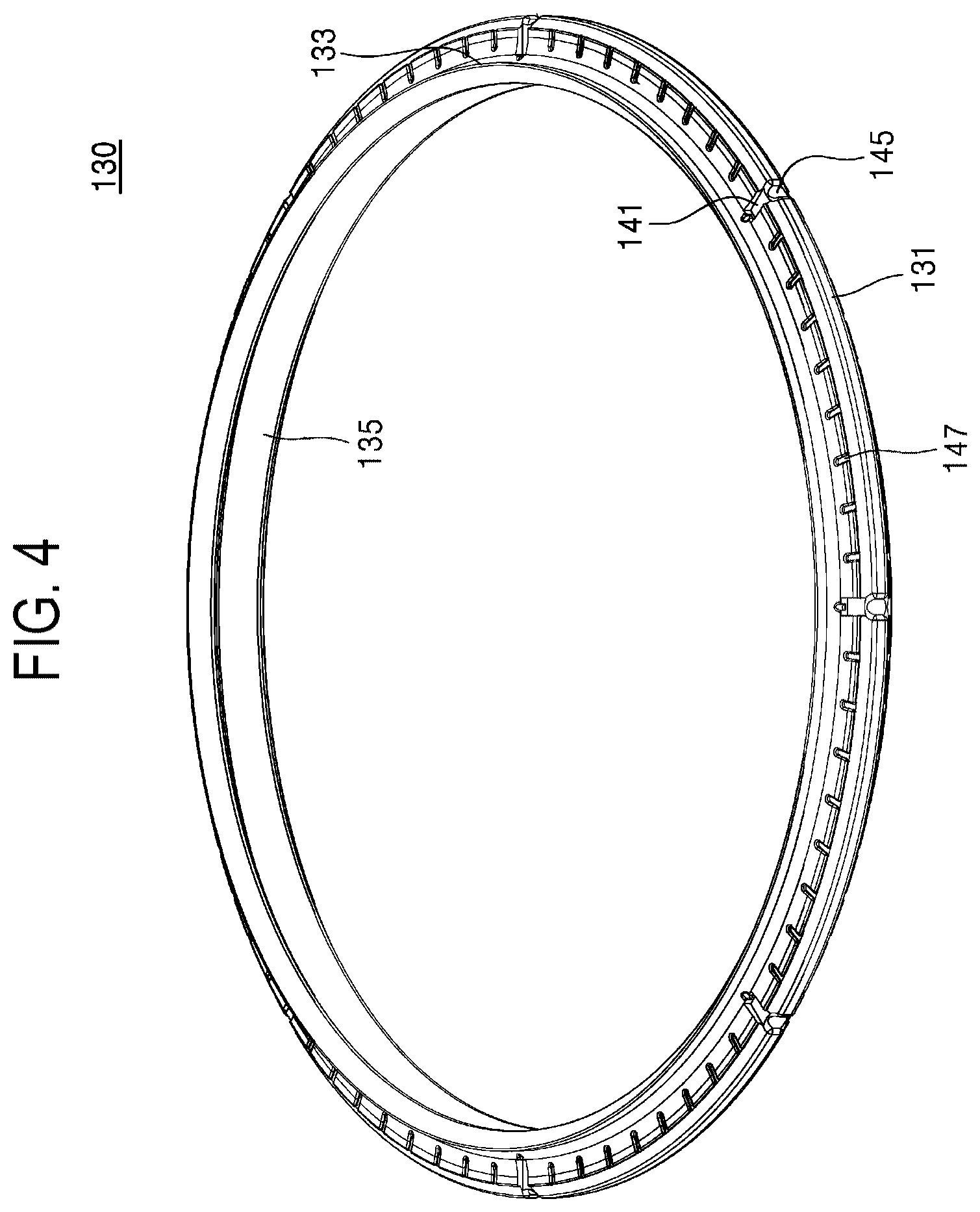 Patent US12426738 Figure 4 – Cover assembly for cooking apparatus