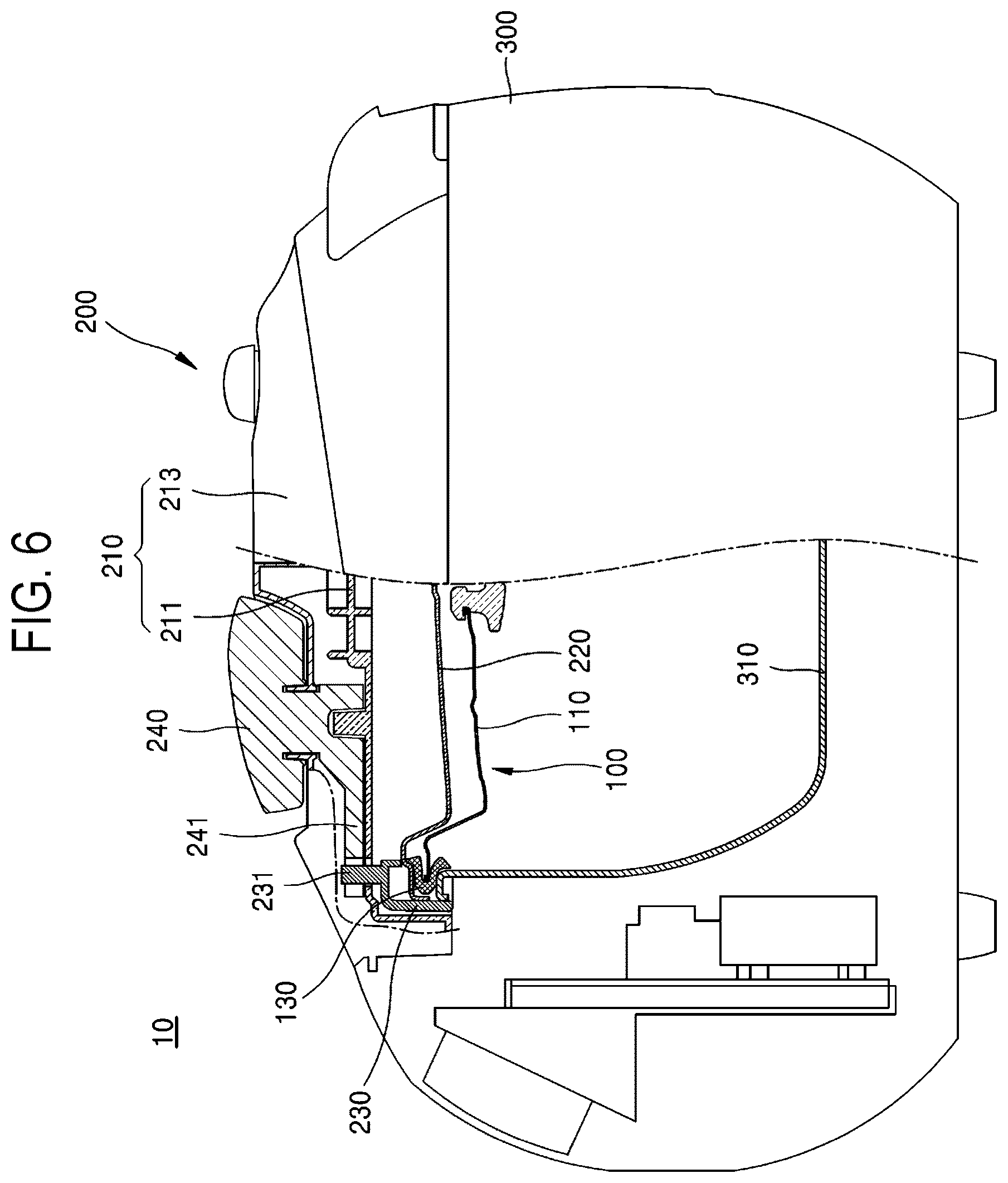 Patent US12426738 Figure 6 – Cover assembly for cooking apparatus