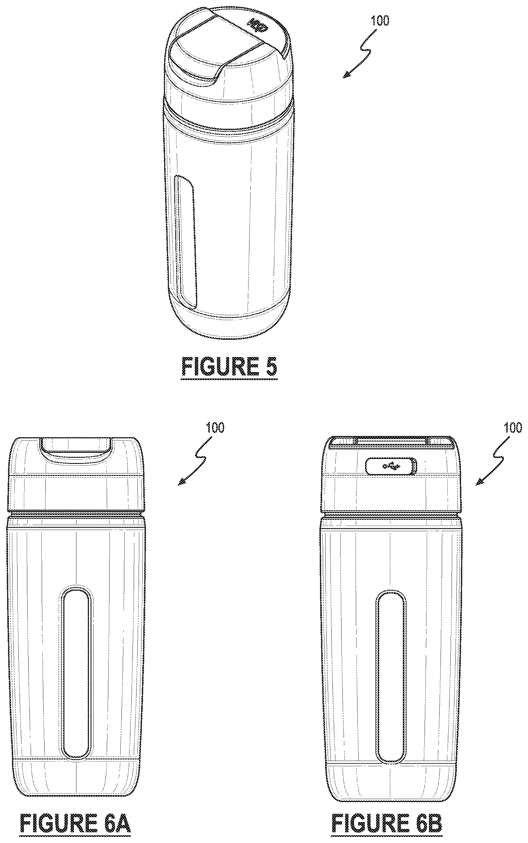 Patent US12426740 Figure 5 – Portable, beverage mixing system