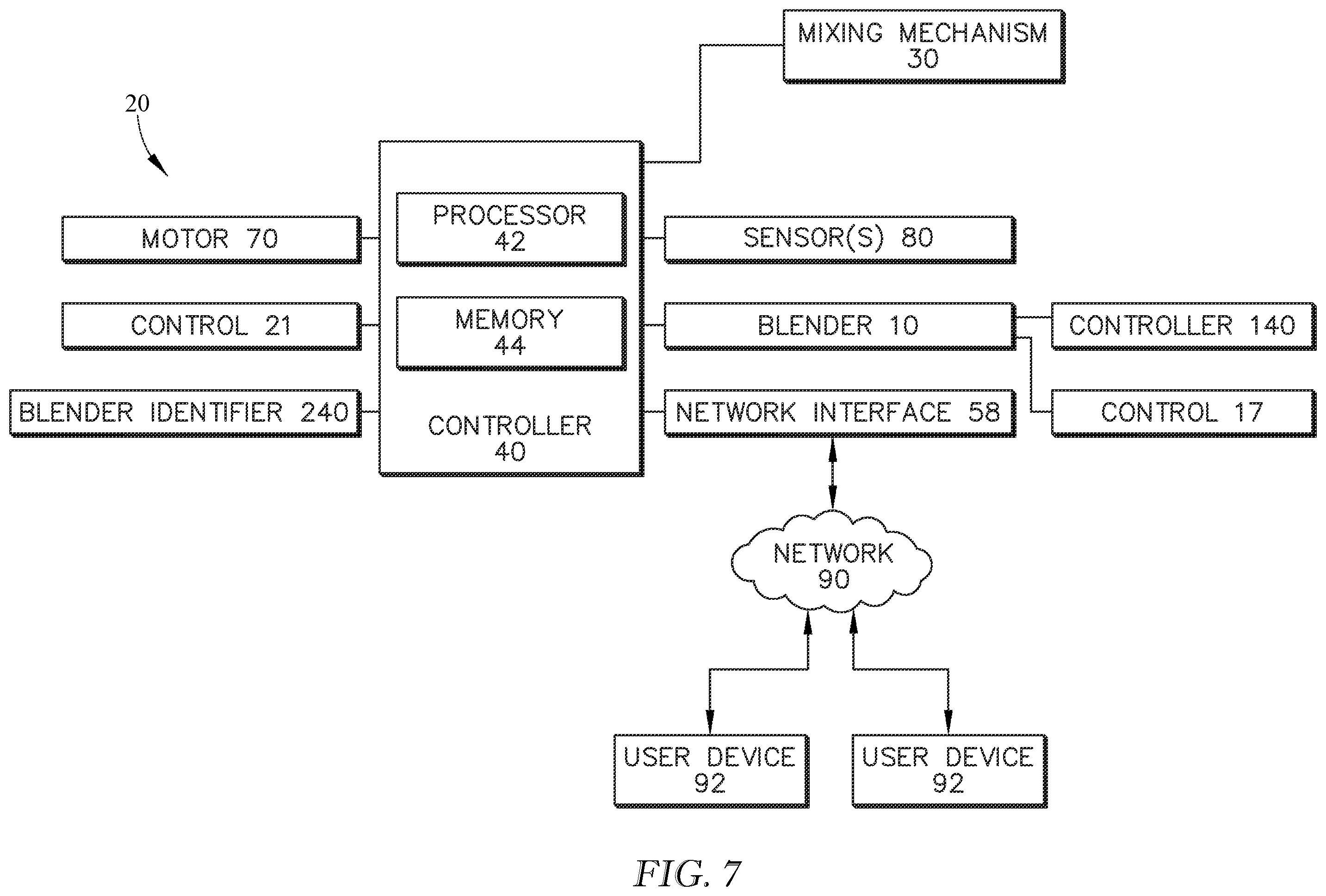 Patent US12426741 Figure 7 – Method and apparatus for a tamper