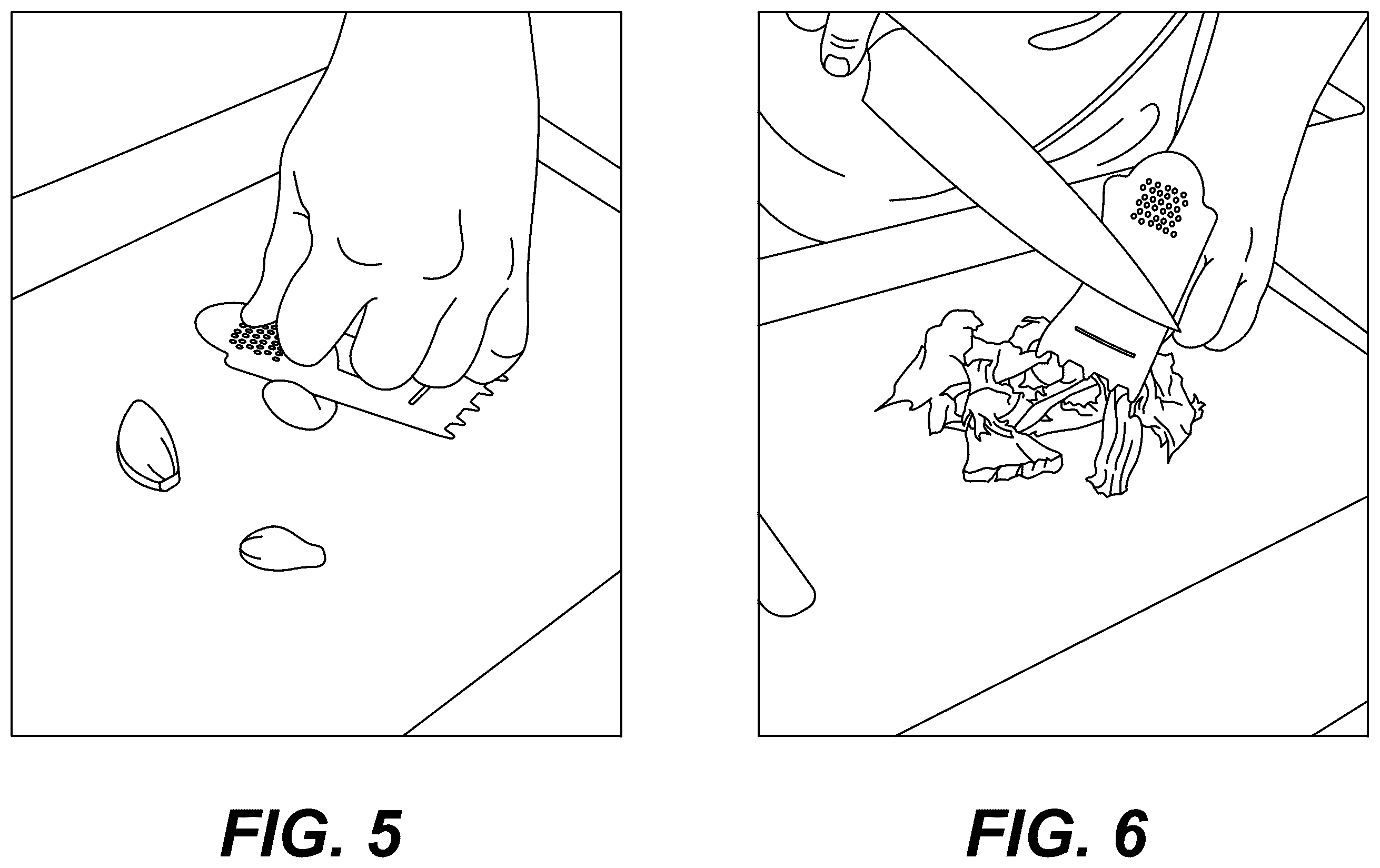 Patent US12426742 Figure 5 – Hand-held multi-purpose kitchen tool
