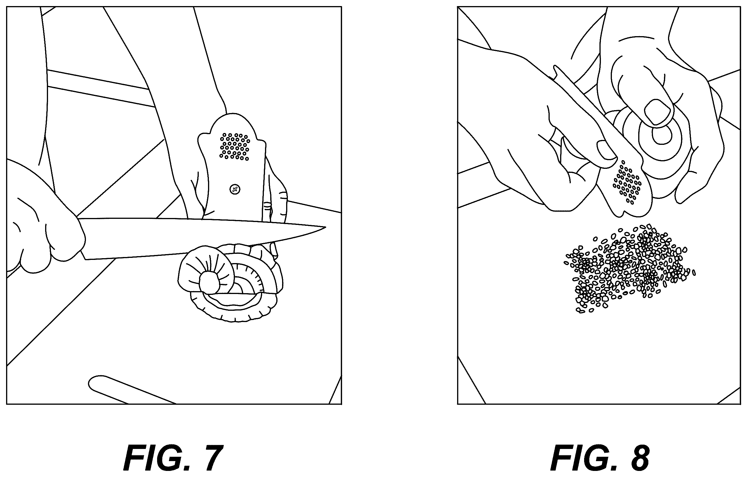 Patent US12426742 Figure 6 – Hand-held multi-purpose kitchen tool