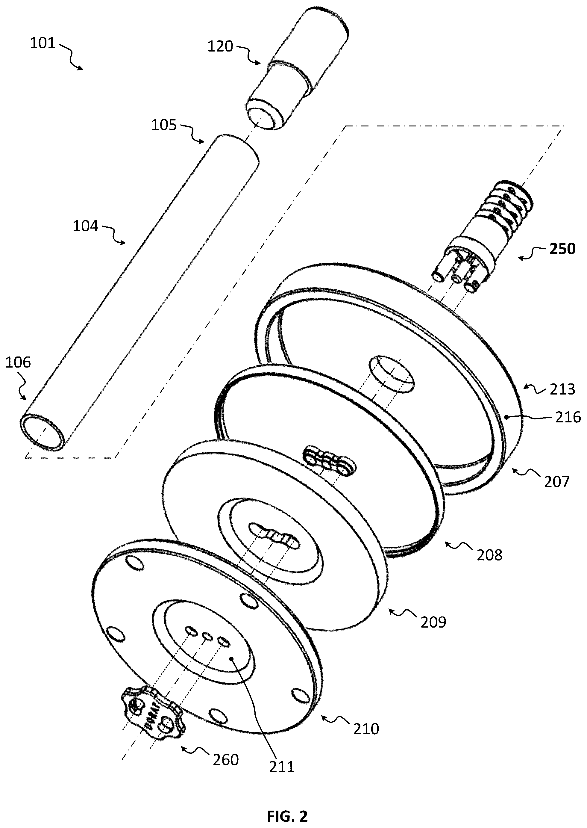 Patent US12426746 Figure 2 – Paper towel holder