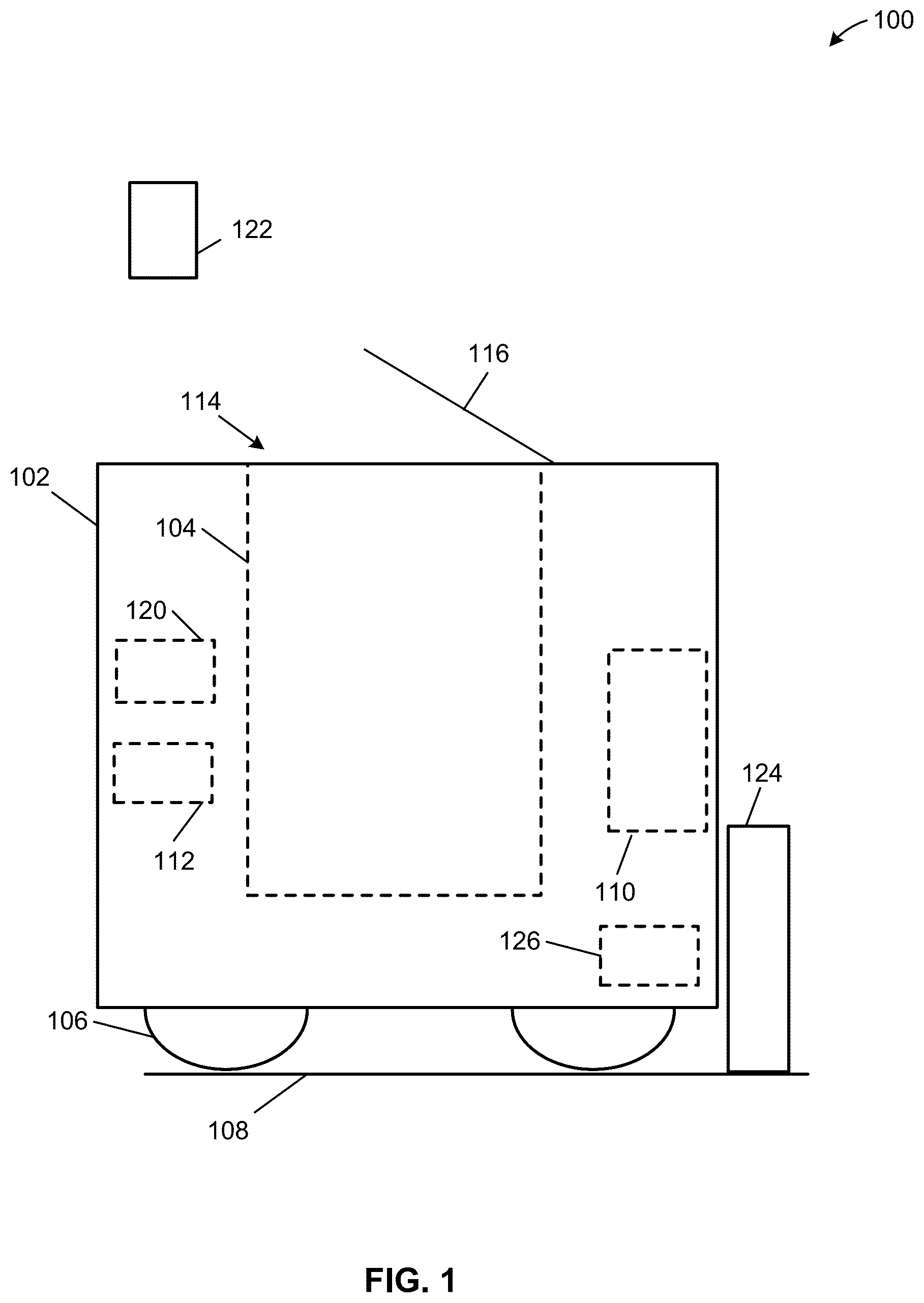 Patent US12426747 — Autonomous waste collection — Figure 1