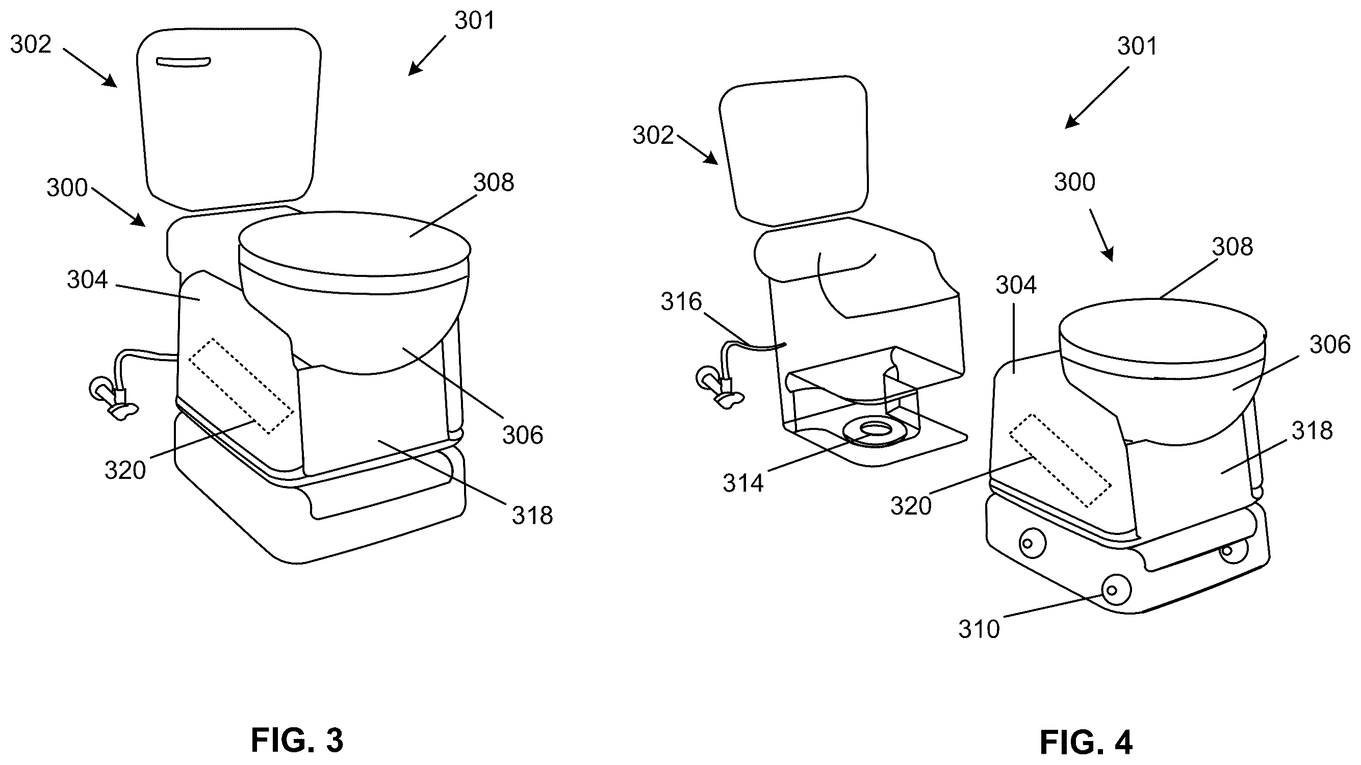 Patent US12426747 Figure 3 – Autonomous waste collection