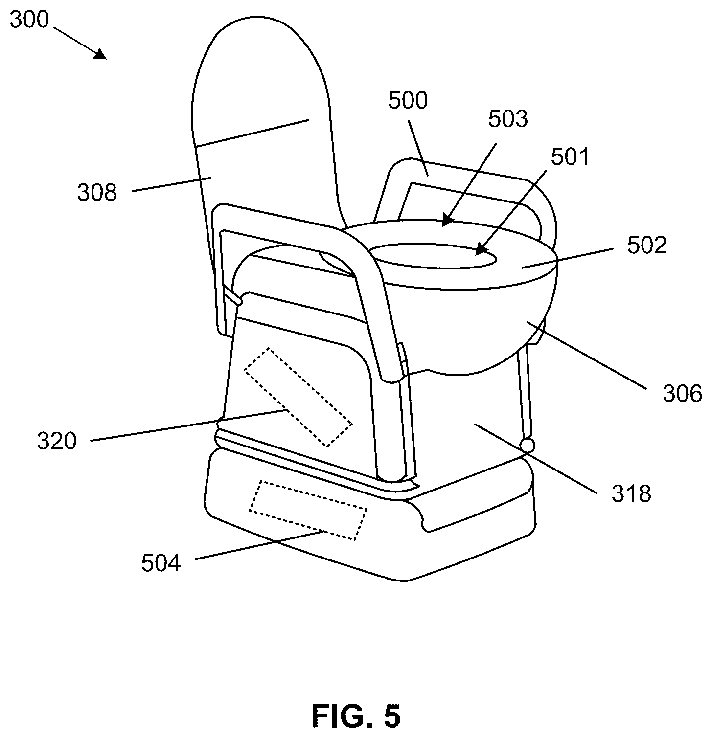 Patent US12426747 Figure 4 – Autonomous waste collection