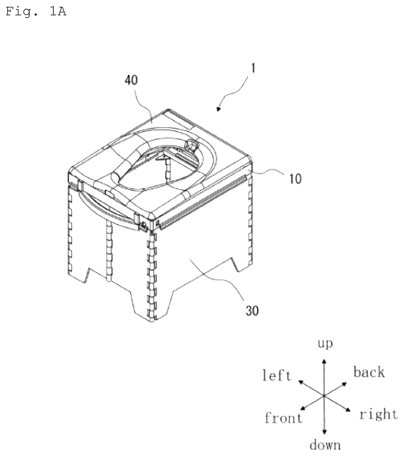 Patent US12426748 Figure 1 – Sealing device for sealing an opening of a bag-shaped film body