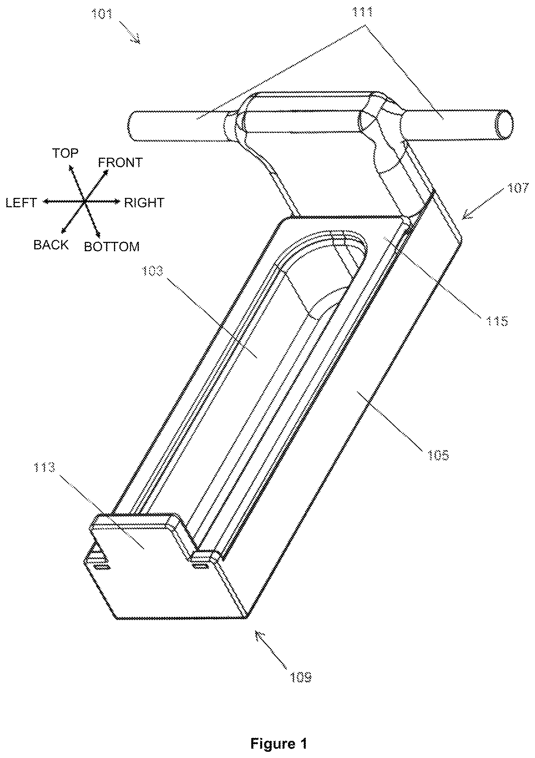 Patent US12426750 Figure 1 – Potty training device