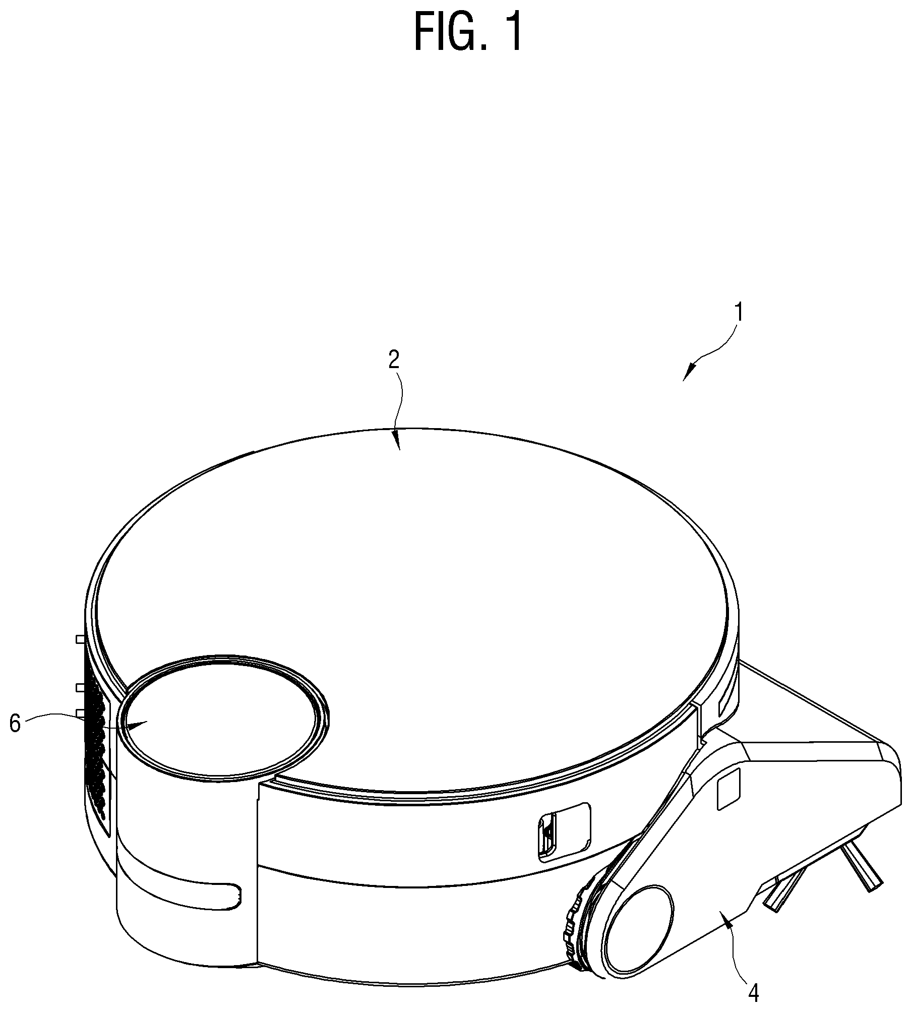 Patent US12426751 Figure 1 – Robot cleaner