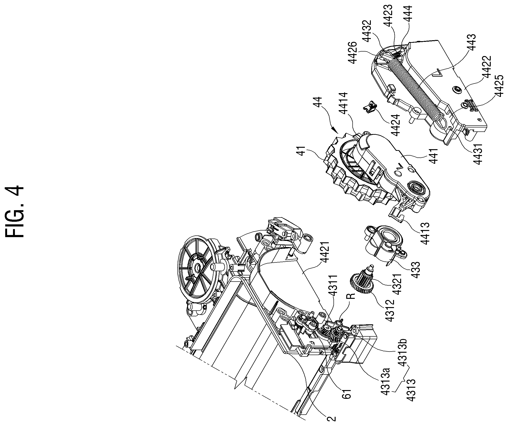 Patent US12426751 Figure 4 – Robot cleaner