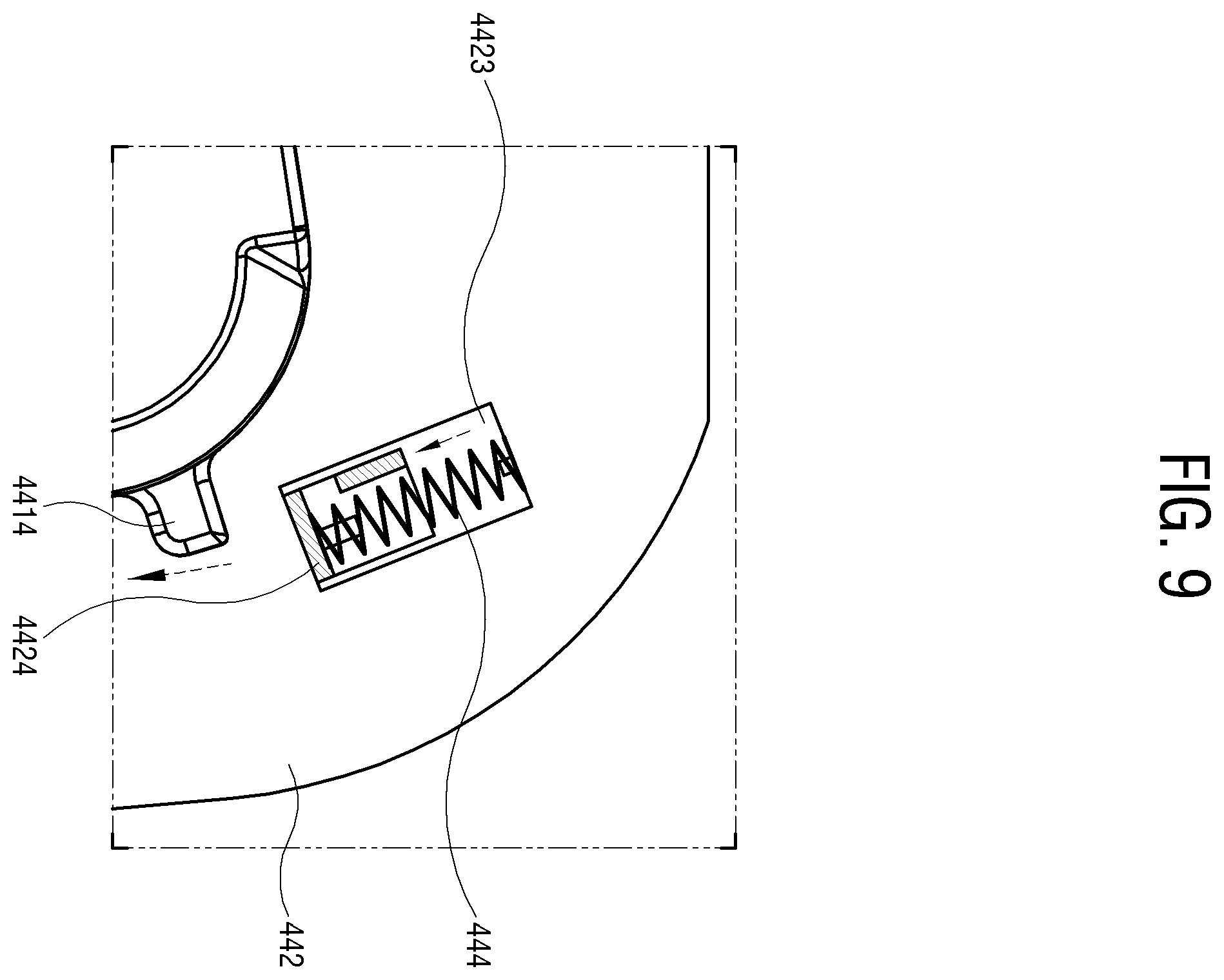 Patent US12426751 Figure 9 – Robot cleaner