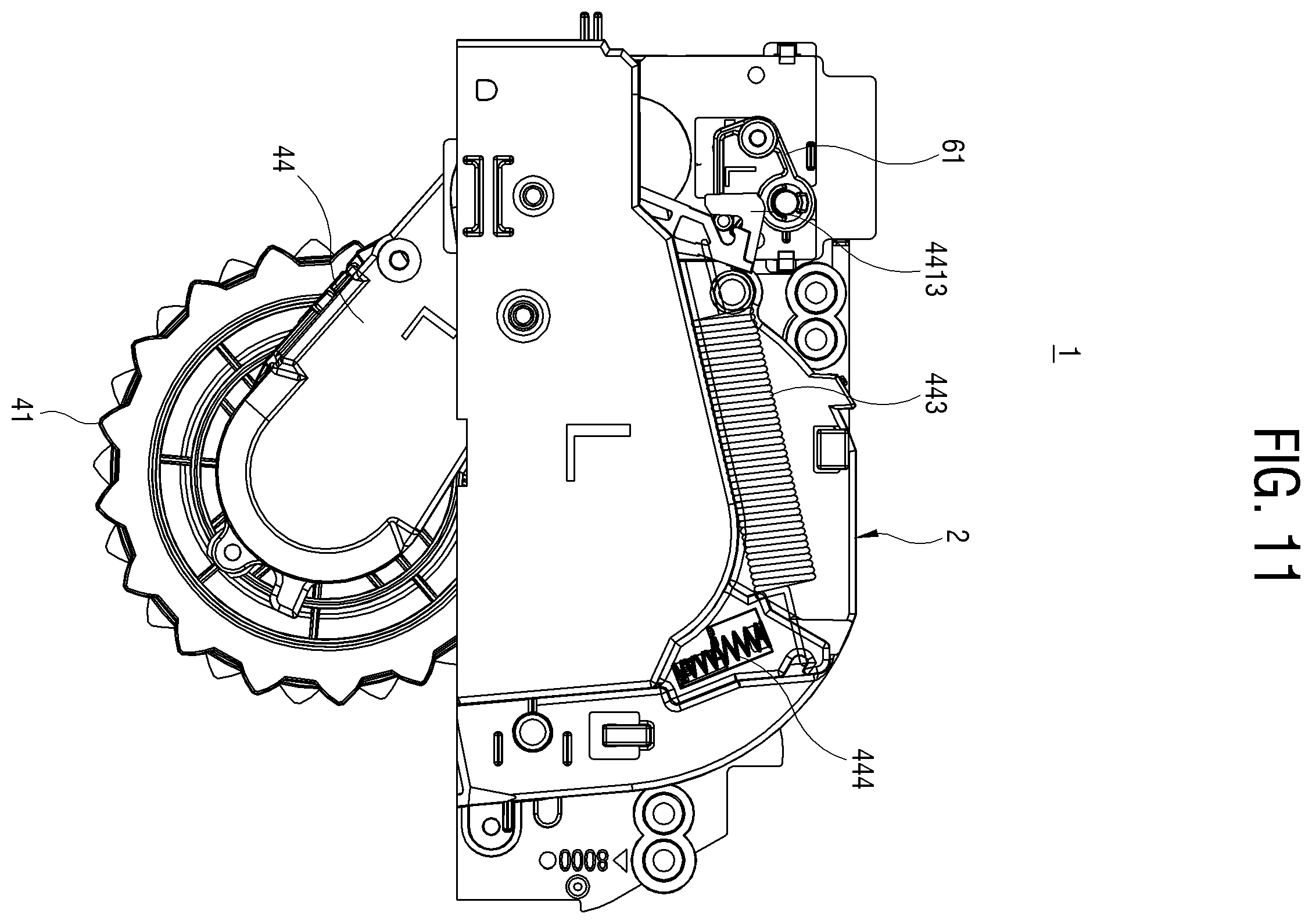 Patent US12426751 Figure 11 – Robot cleaner