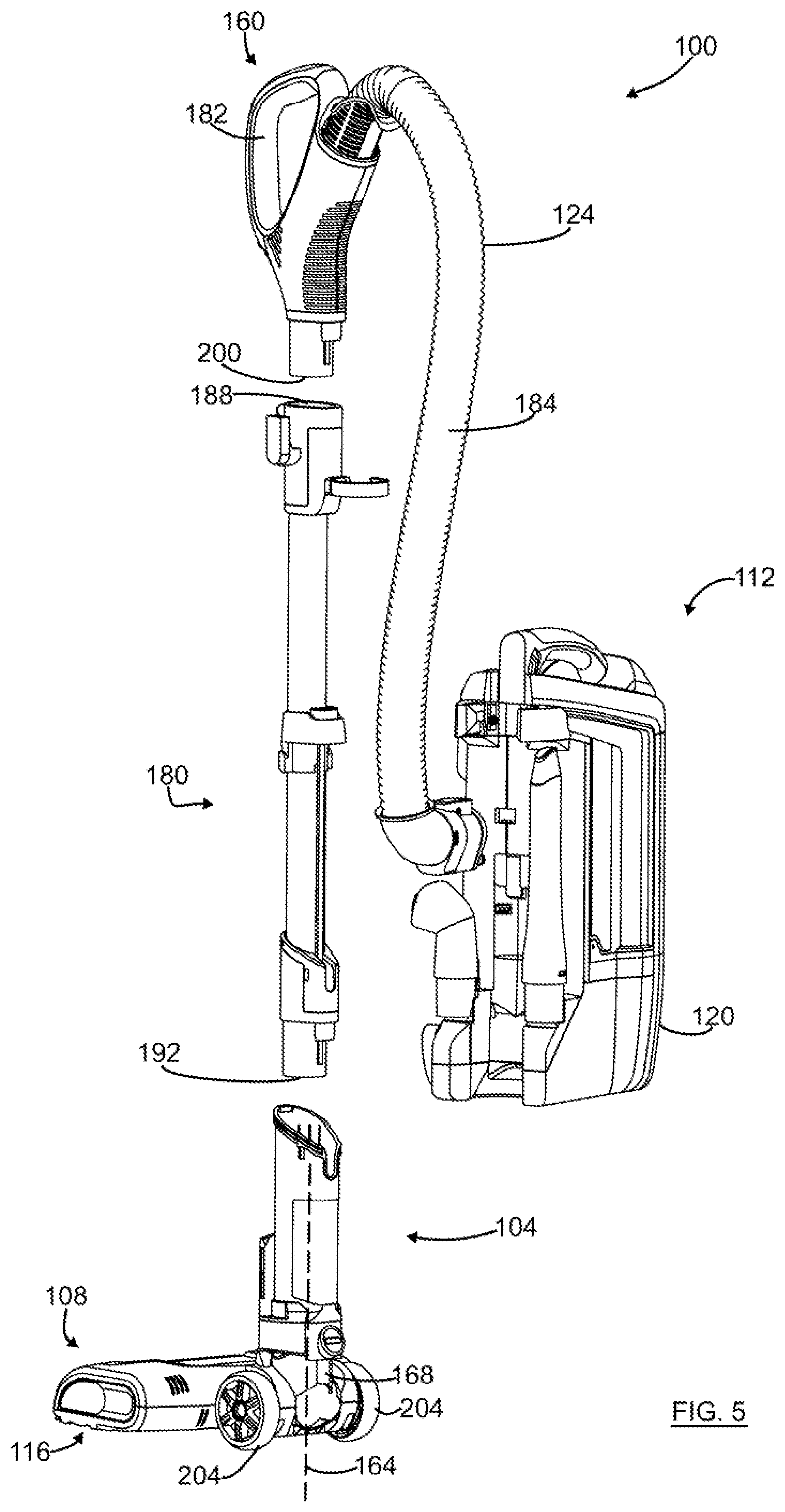Patent US12426752 Figure 6 – Surface cleaning apparatus