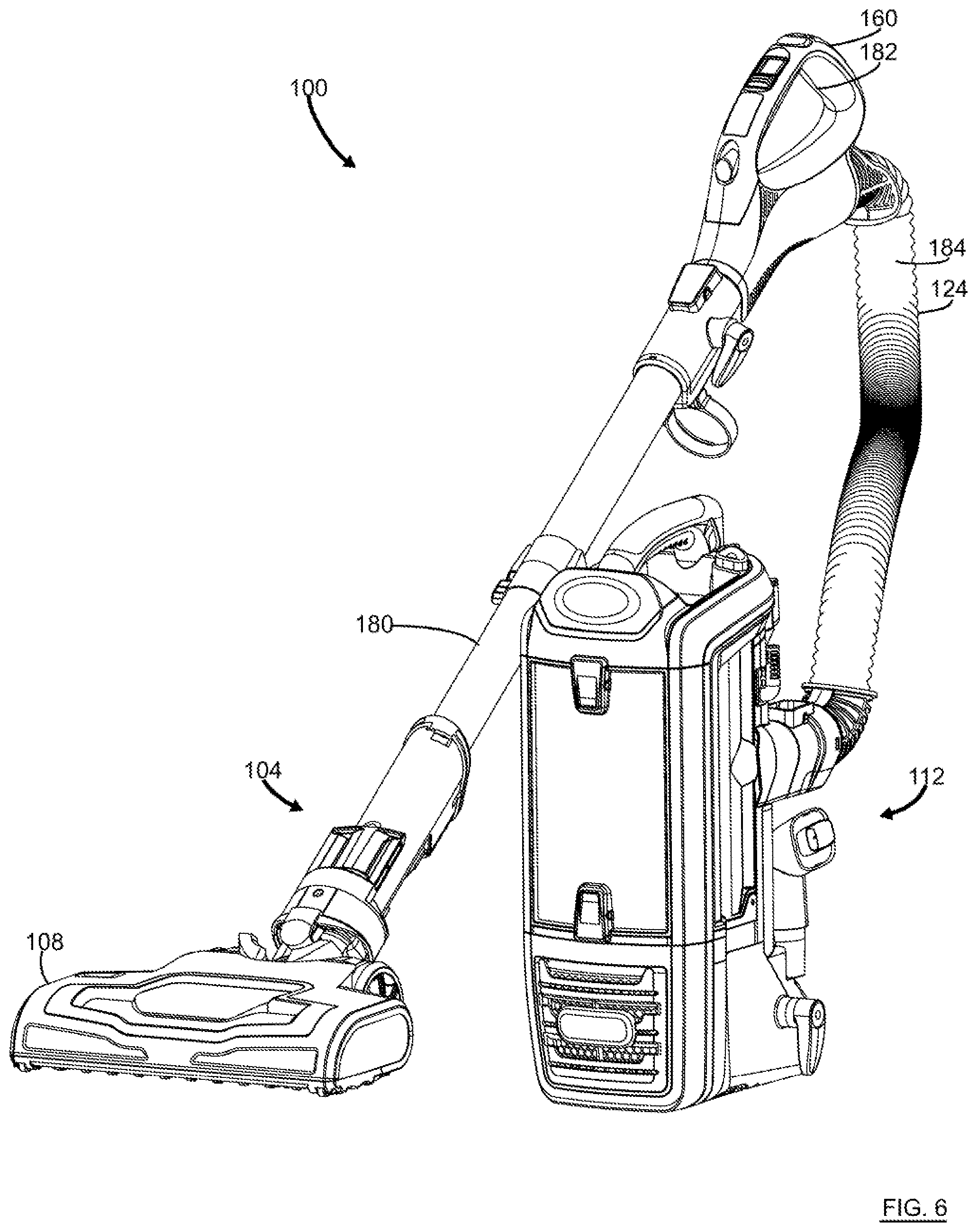 Patent US12426752 Figure 7 – Surface cleaning apparatus