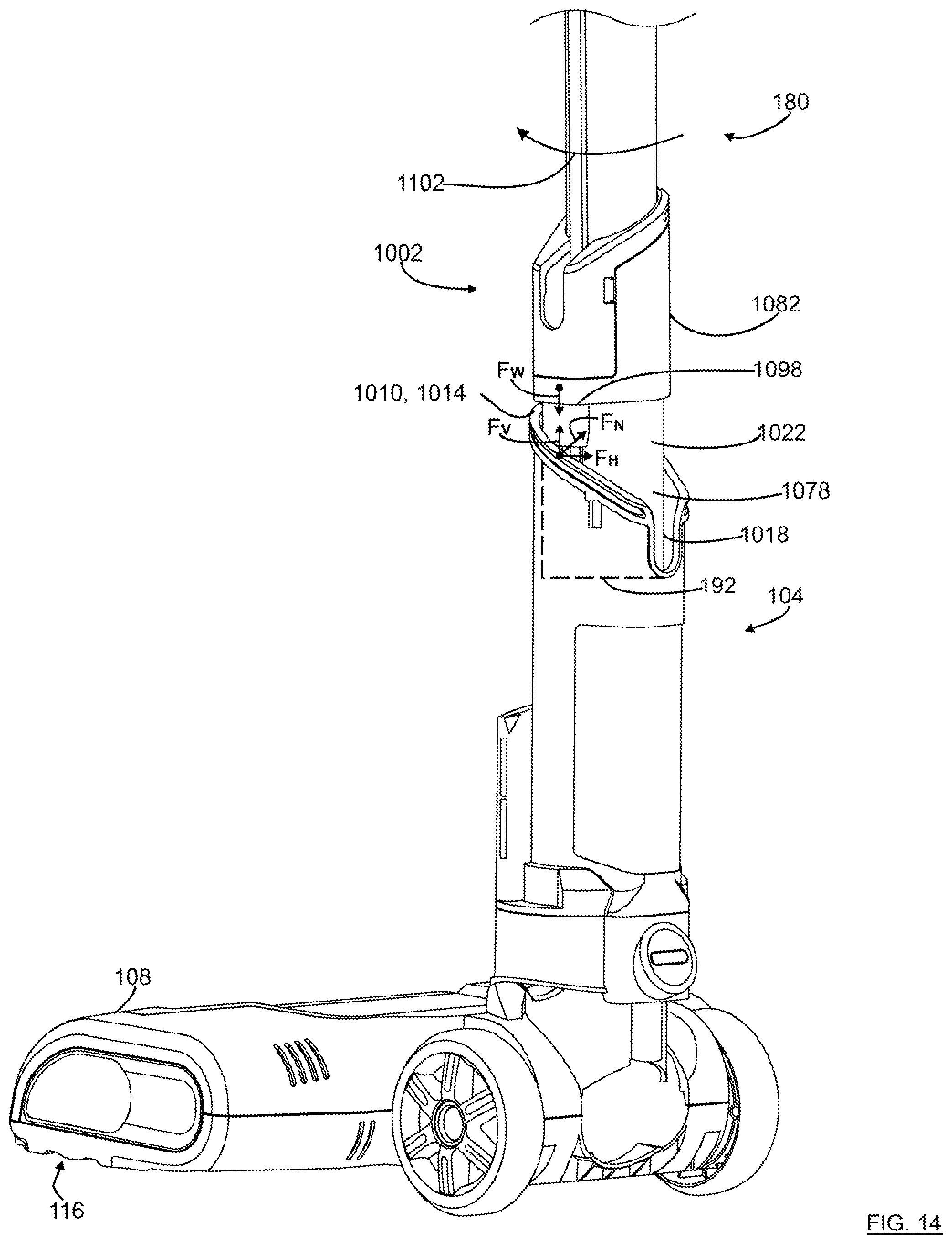 Patent US12426752 Figure 15 – Surface cleaning apparatus