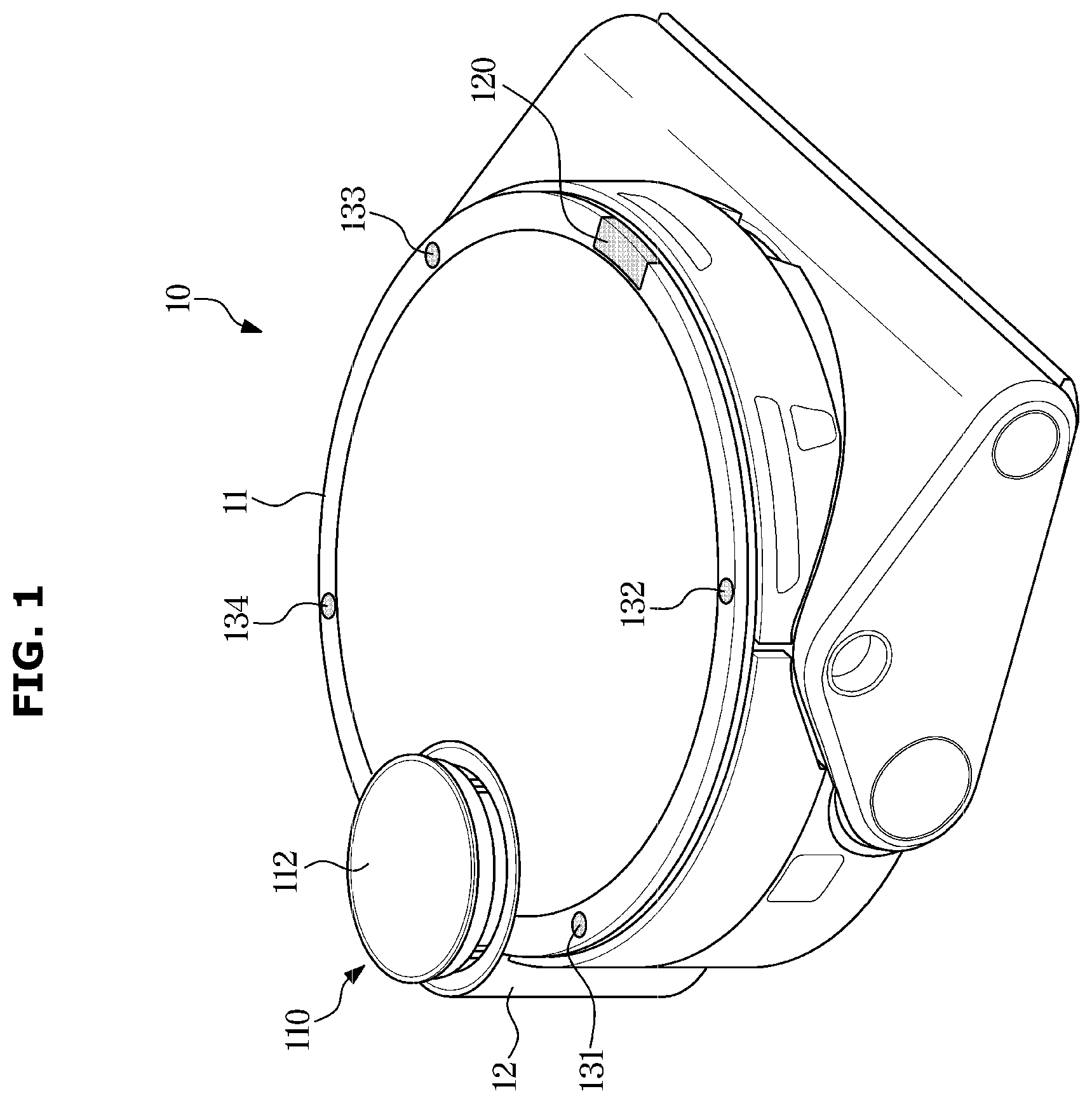 Patent US12426754 Figure 1 – Cleaning robot and controlling method thereof