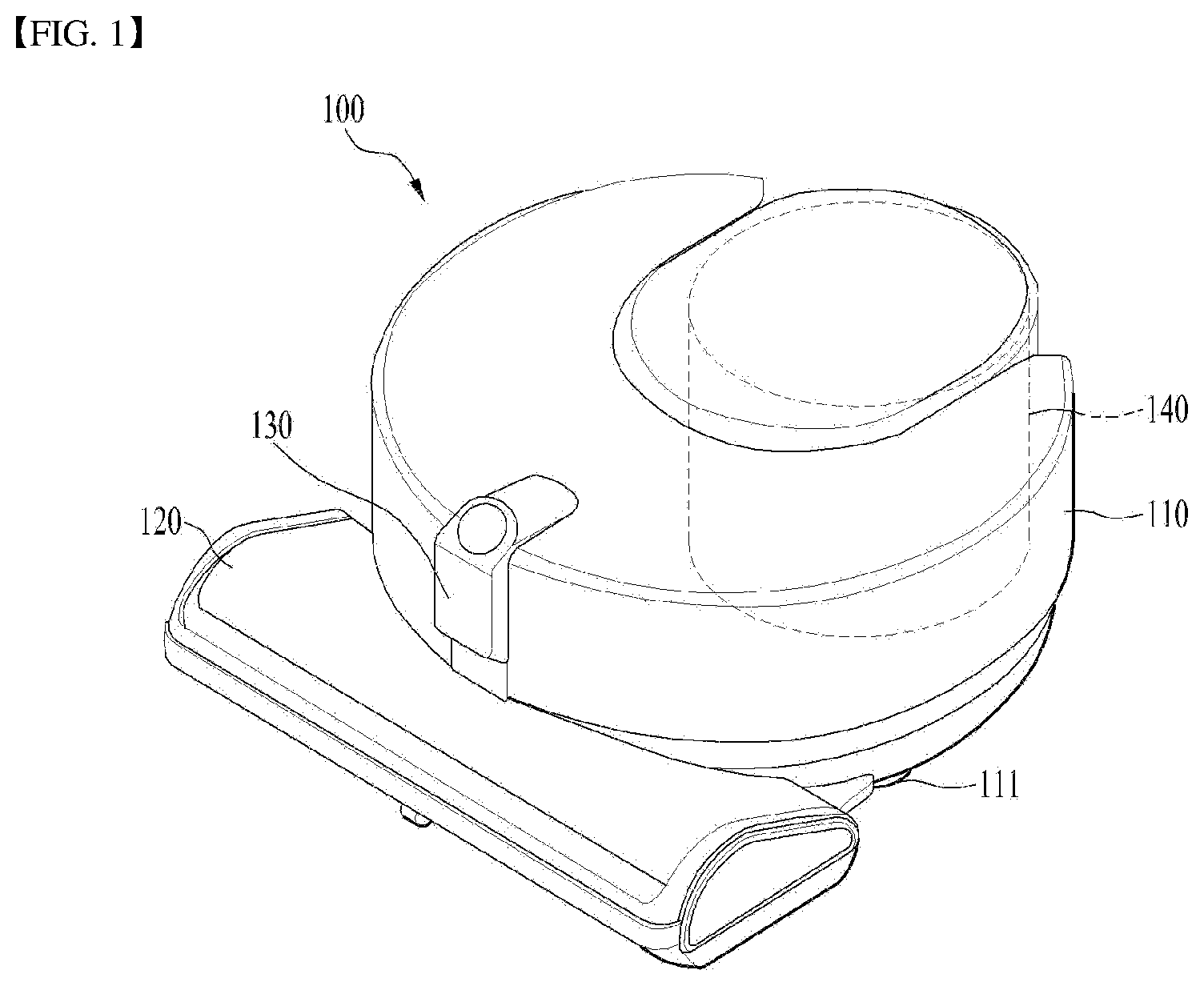 Patent US12426755 Figure 1 – Robot cleaner and method for controlling the same